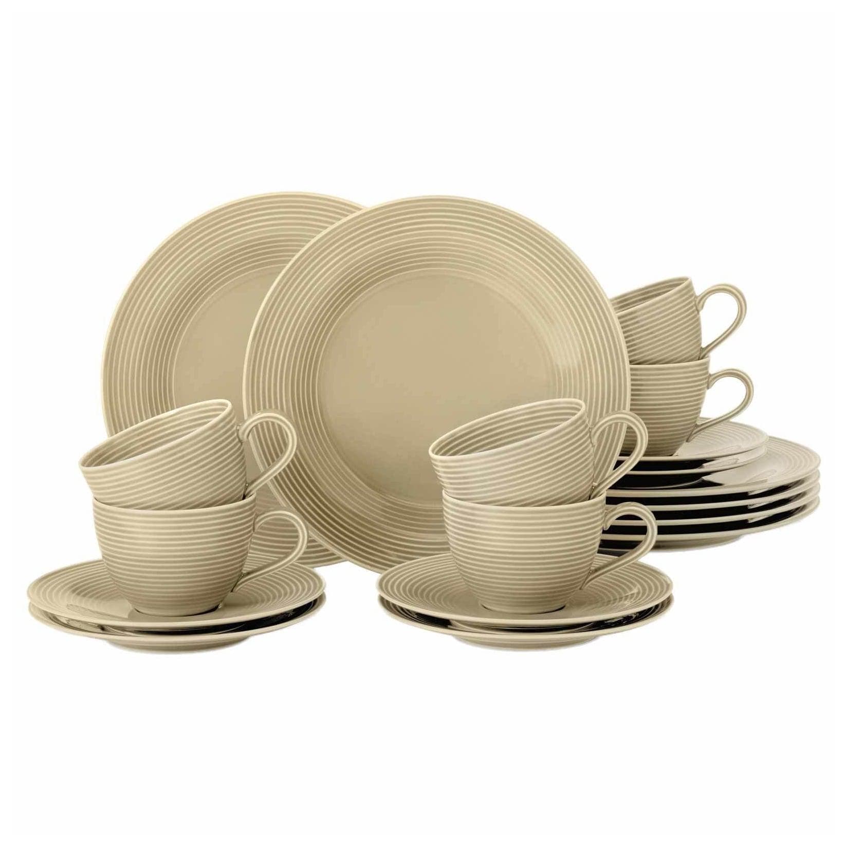 Seltmann Weiden Kaffeeservice Beat Color Glaze 18-teilig