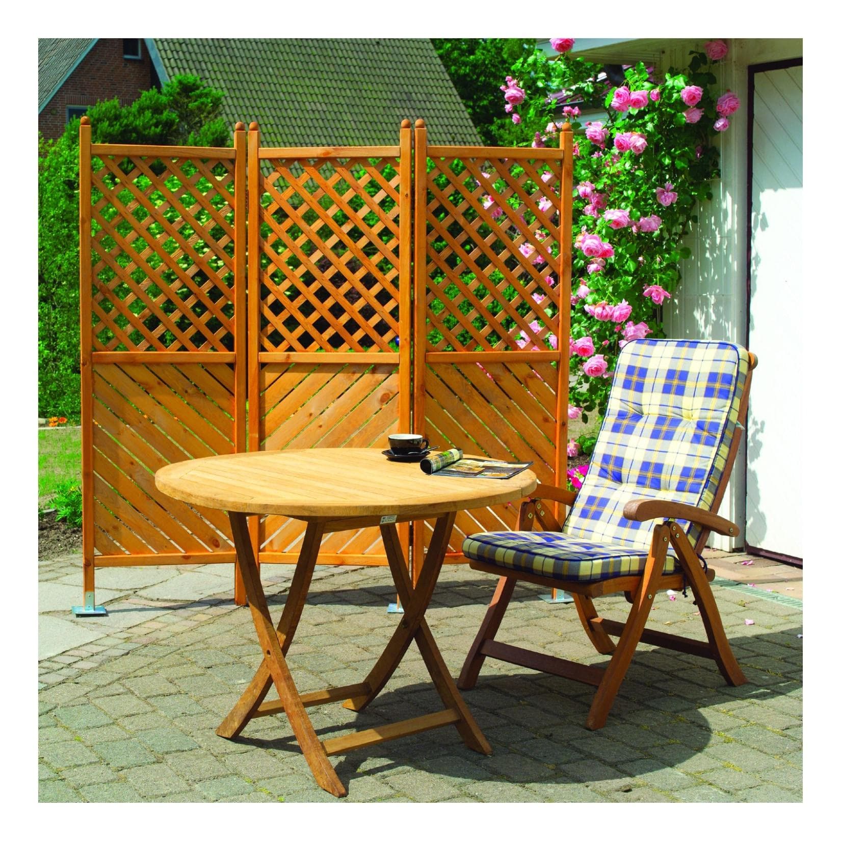 Raumteiler aus Kiefernholz - Gemütlich und Variabel