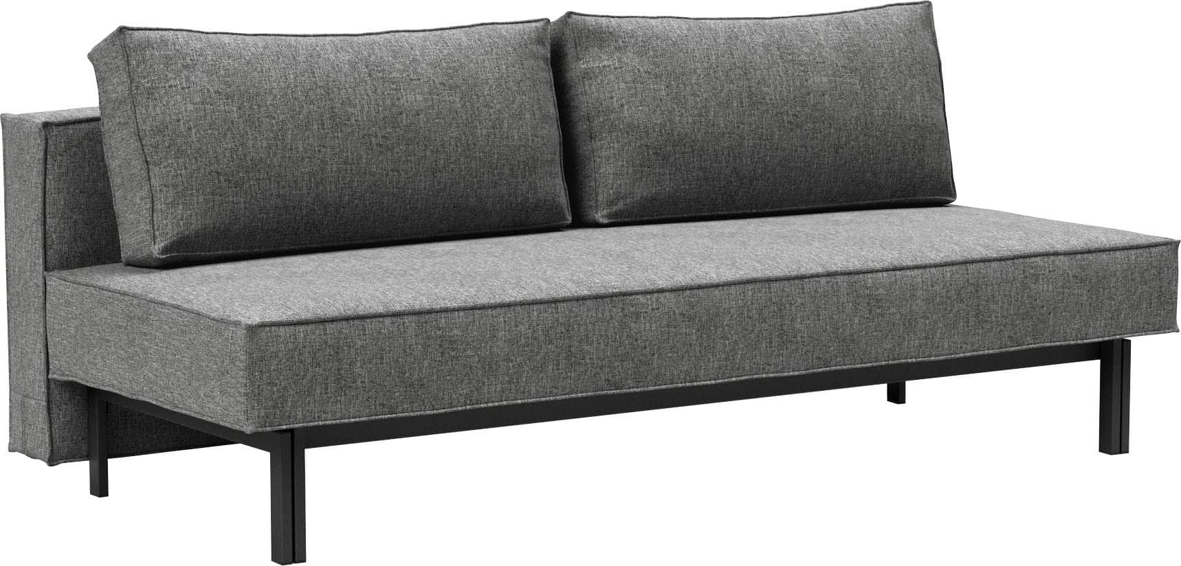 INNOVATION LIVING Schlafsofa Sly Grau 3-Sitzer mit Federkern