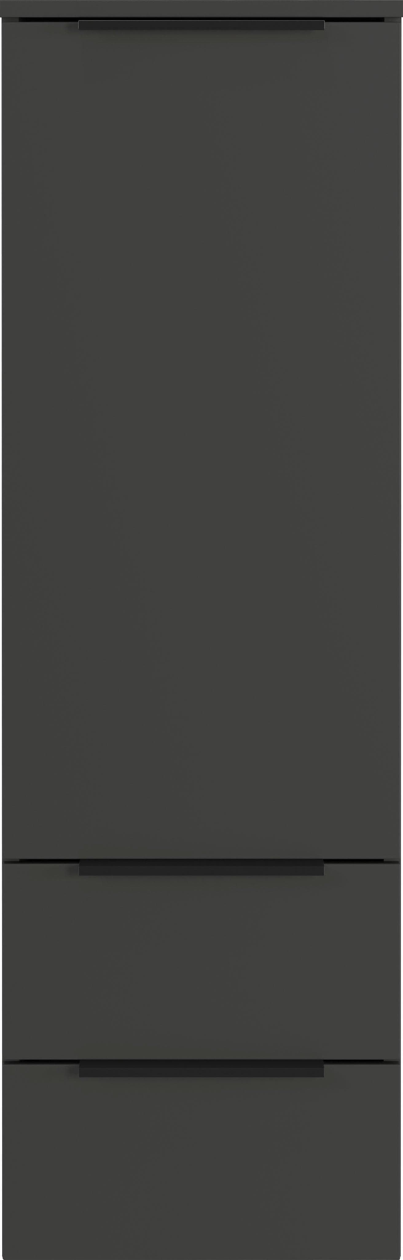 GERMANIA Midischrank Crandon Graphit 2 Schubladen 1 Tür