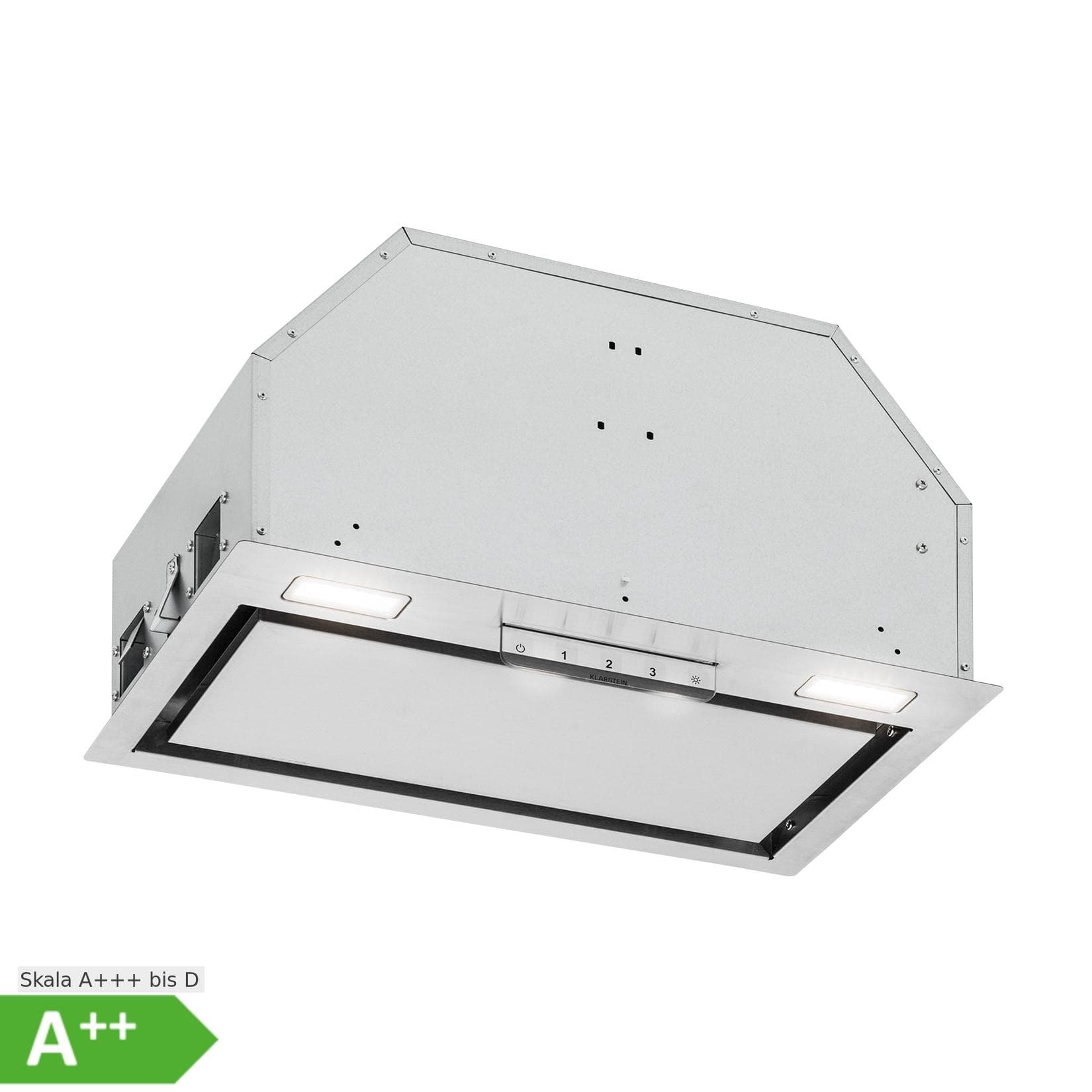 Klarstein Camila Dunstabzugshaube Einbau 52 cm LED Touch Edelstahl