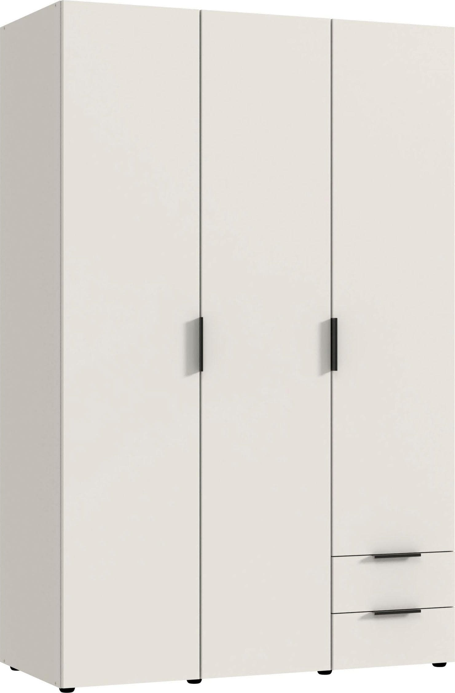 Wimex Modena Drehtüren-Kleiderschrank mit Metallgriffen