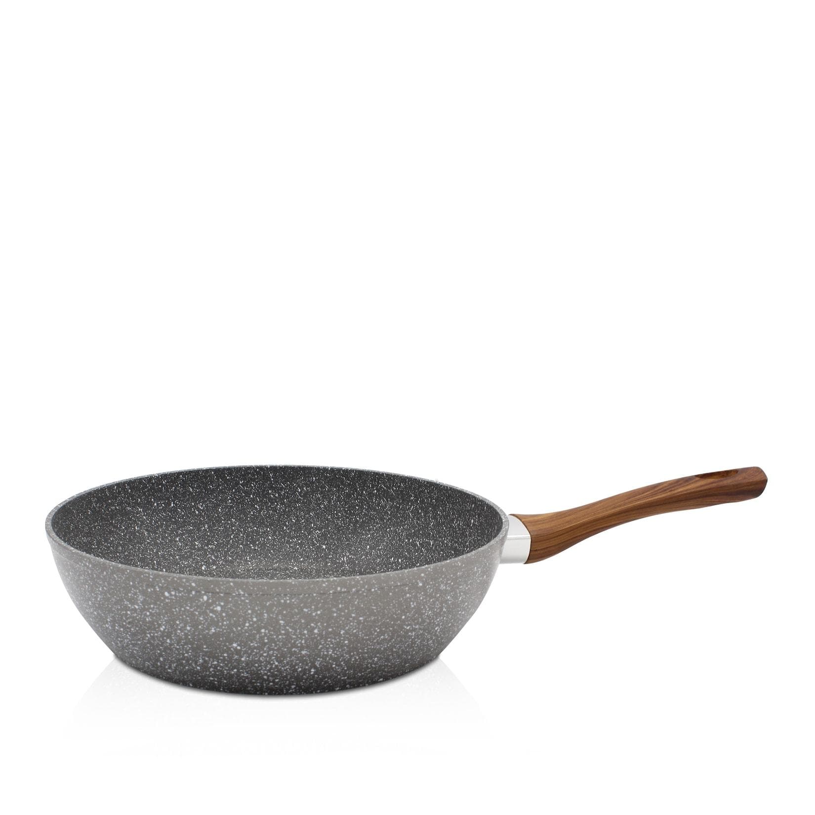 Bratpfanne KRÜGER Nevada grau Antihaftbeschichtung 24 cm