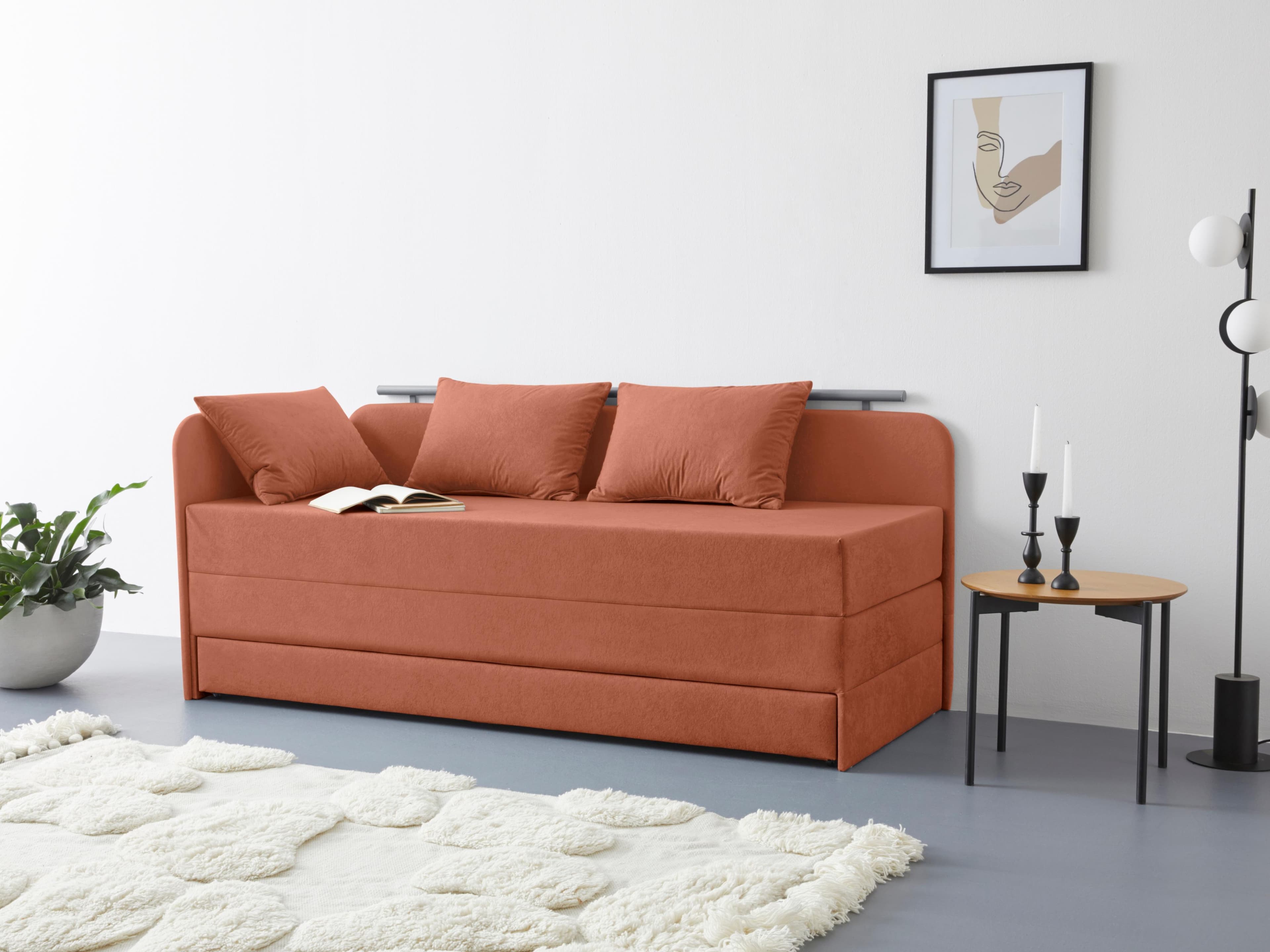 Polsterliege mit Stauraum