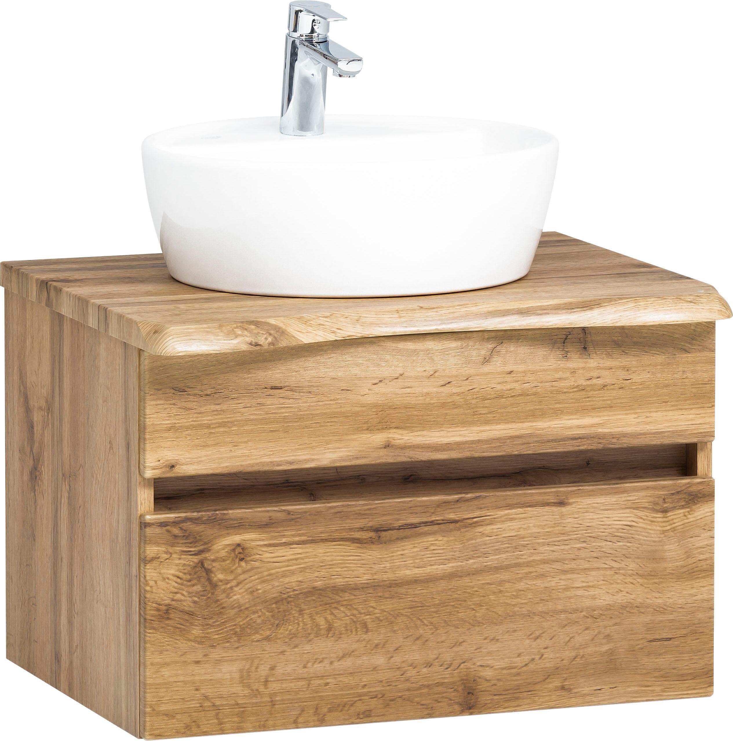 Welltime Waschbeckenschrank Lienz: Holzwerkstoff, Schubladen, Badezimmer