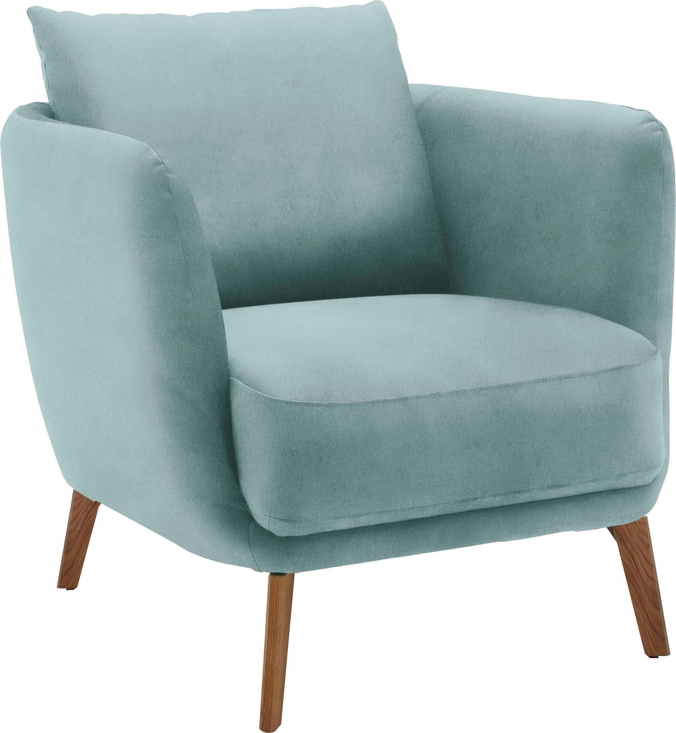 Sessel Pearl Blau 100% Polyester Schöner Wohnen Kollektion