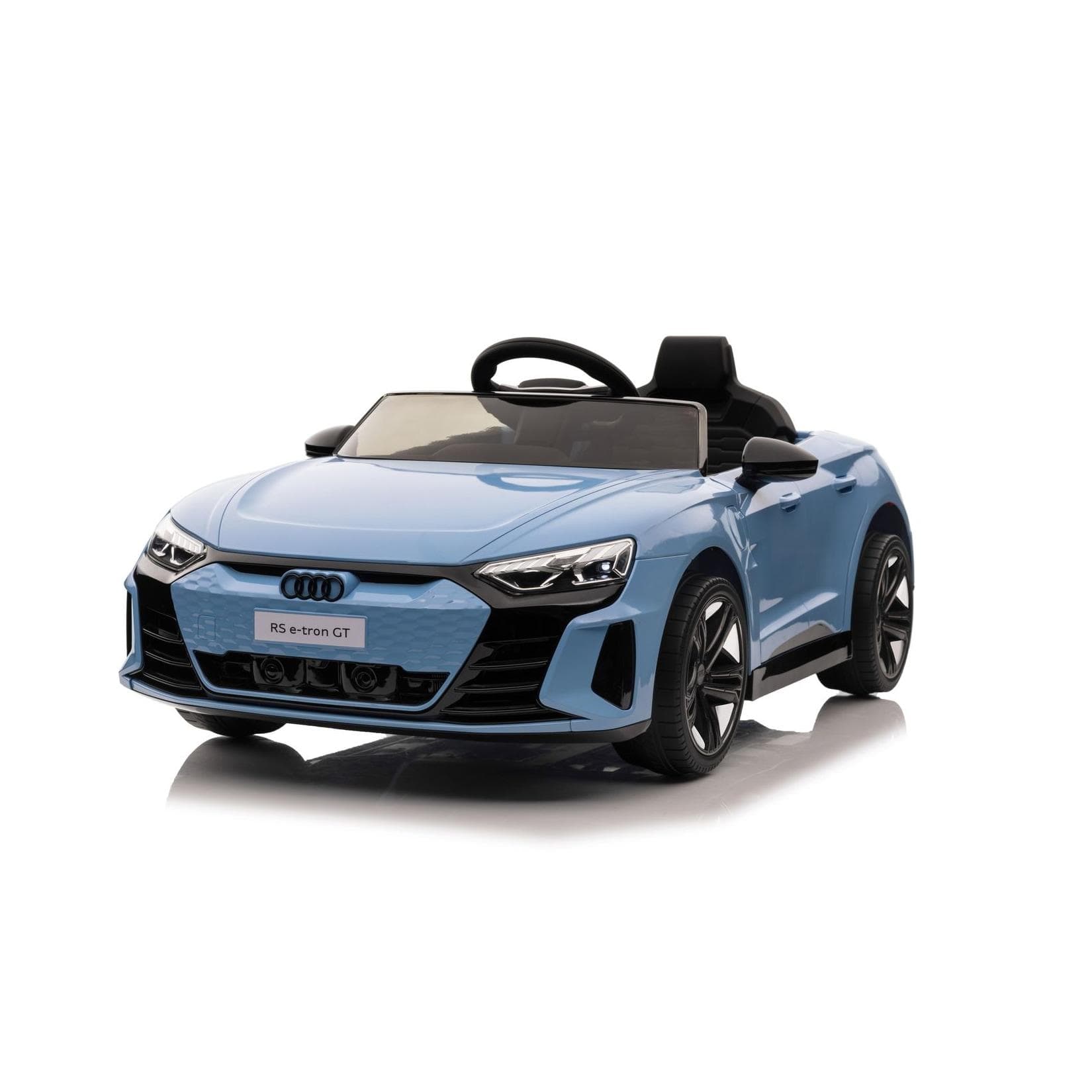 Moni Kinder Elektroauto Audi RS E-Tron GT 6888 Fernbedienung EVA-Räder MP3 USB blau