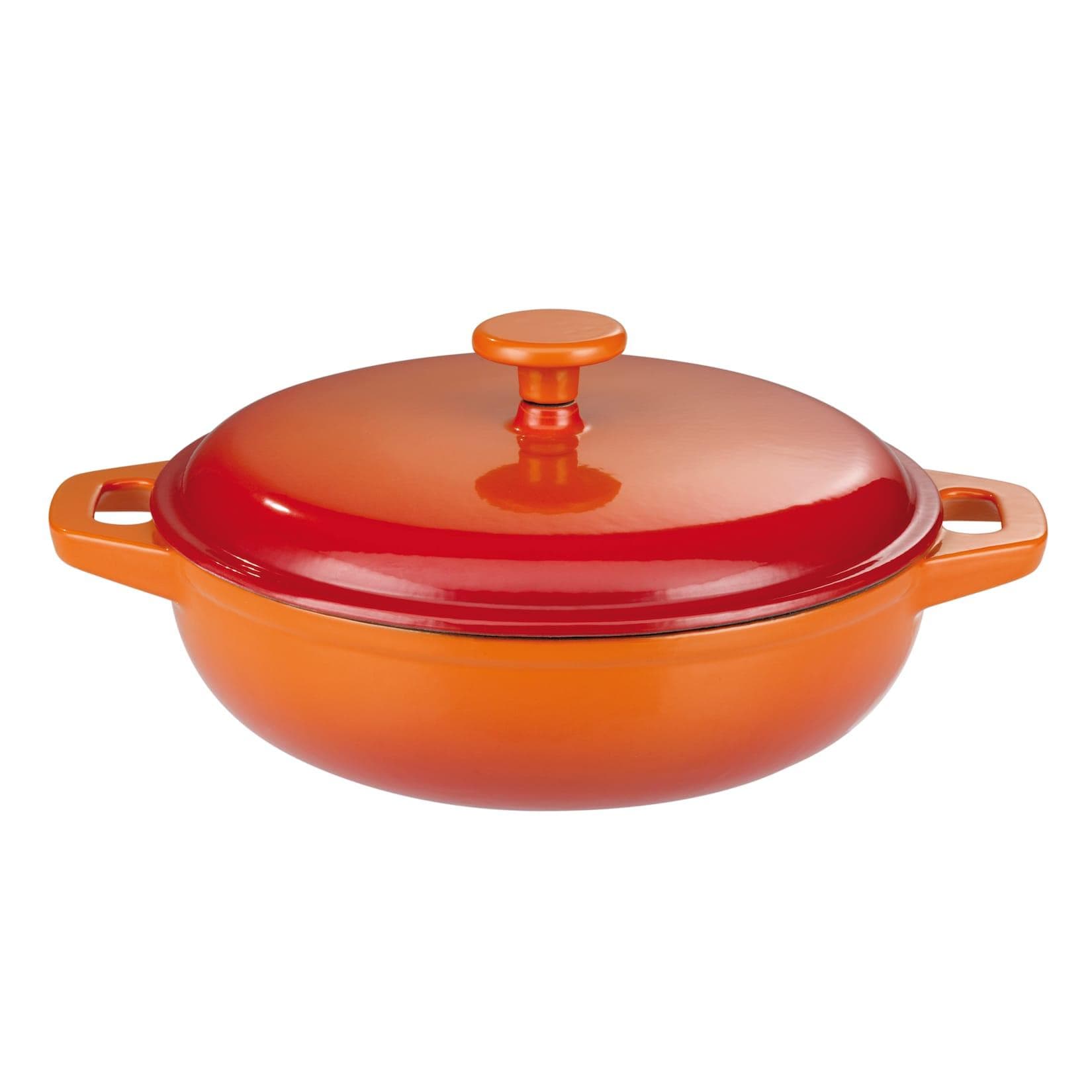 GSW Schmortopf Orange Shadow 30cm Gusseisen Induktion