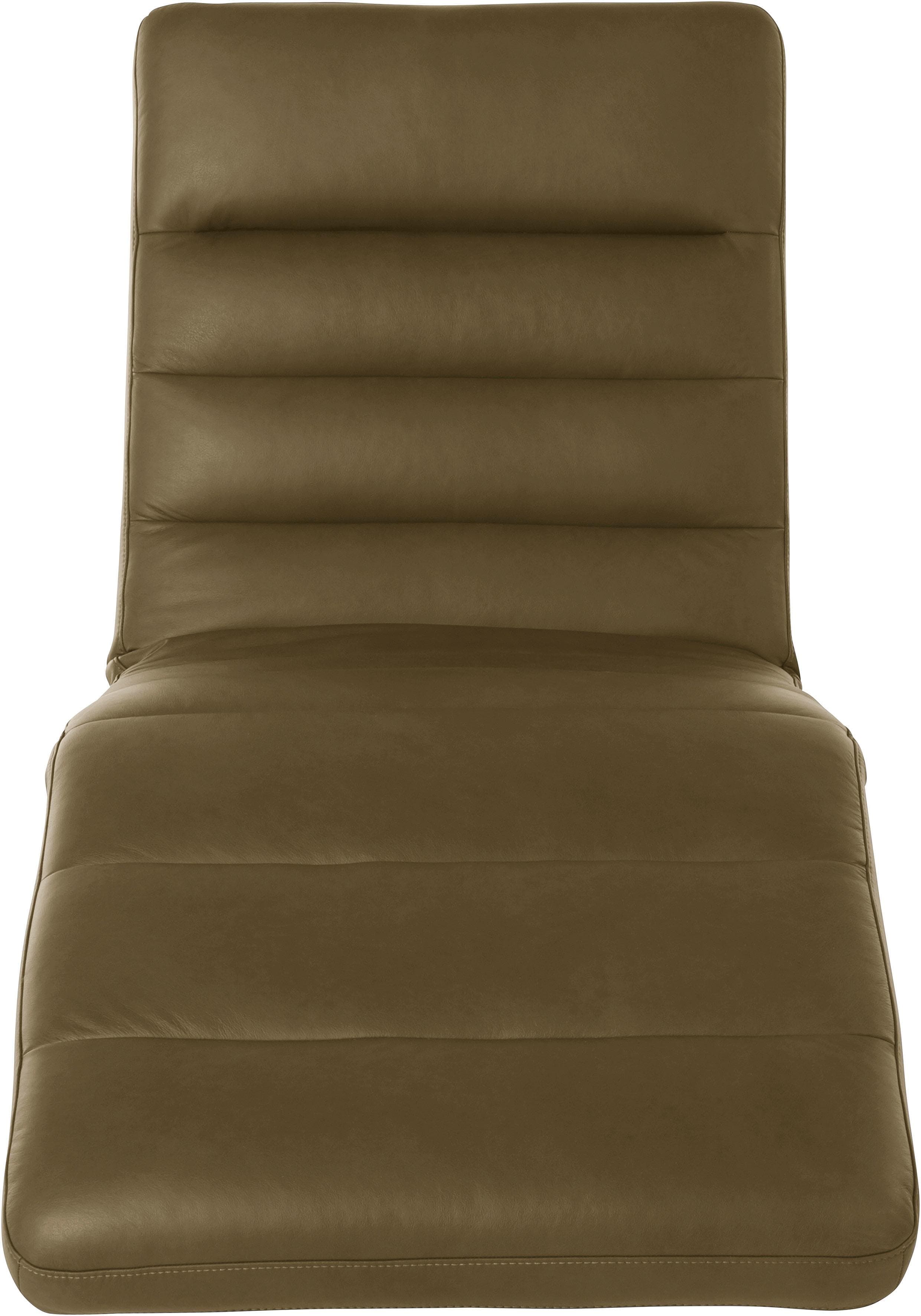 Motorisierte Relaxliege mit Chrome-Gestell für entspannte Stunden