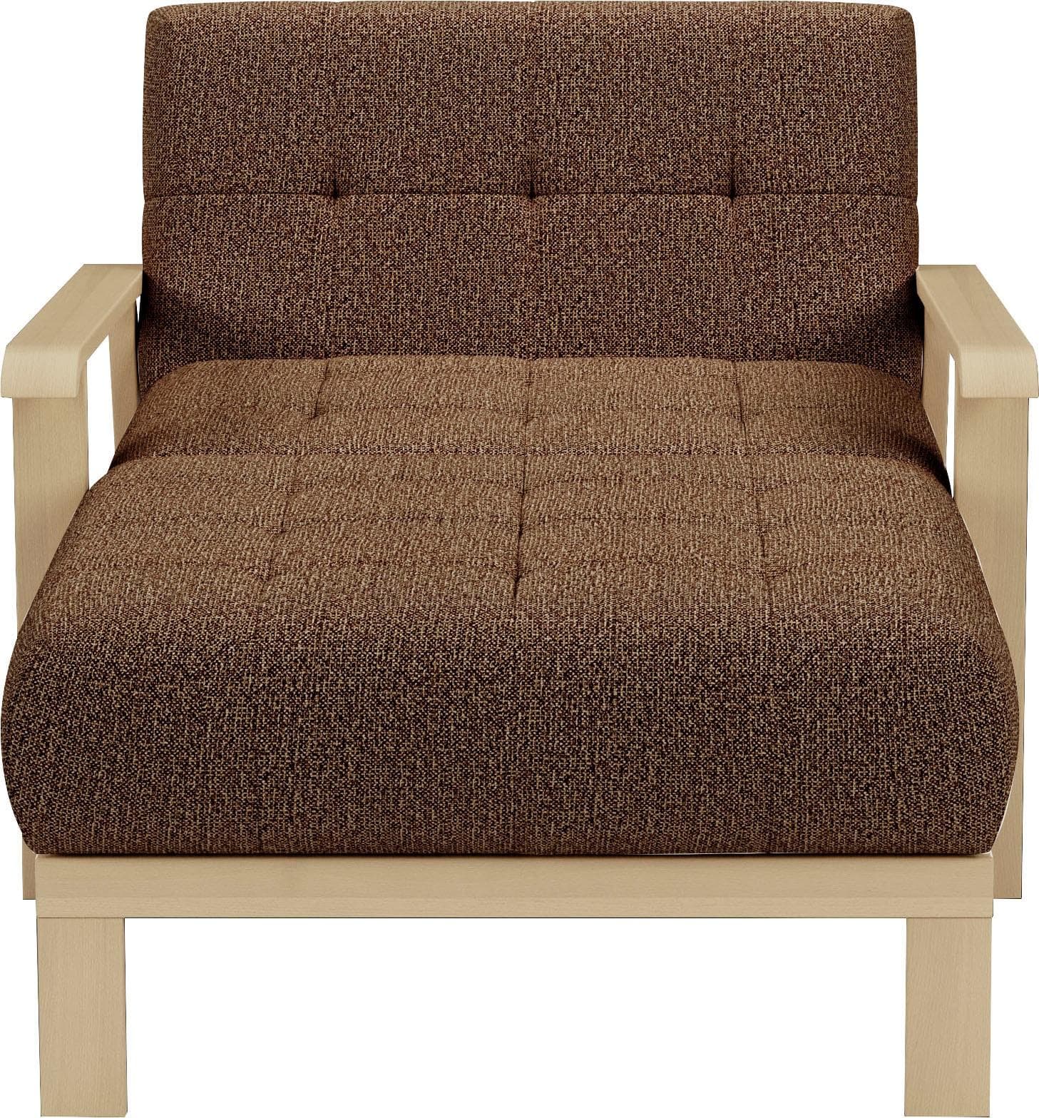 Recamiere, Sofa in rosa und kupfer