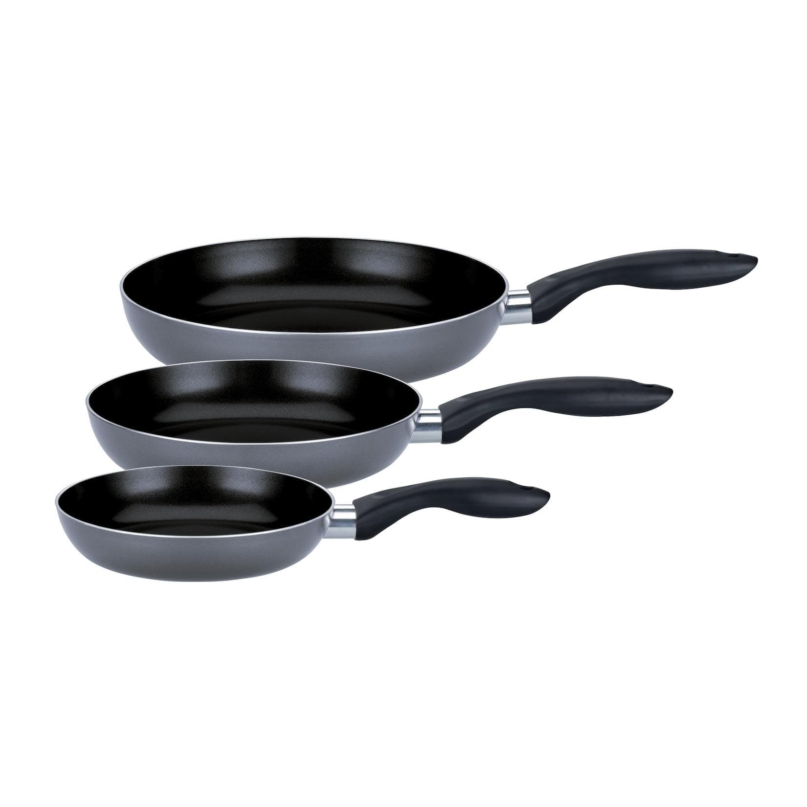 GSW Pfannen-Set Bratfit Induktion 3-tlg. Aluminium