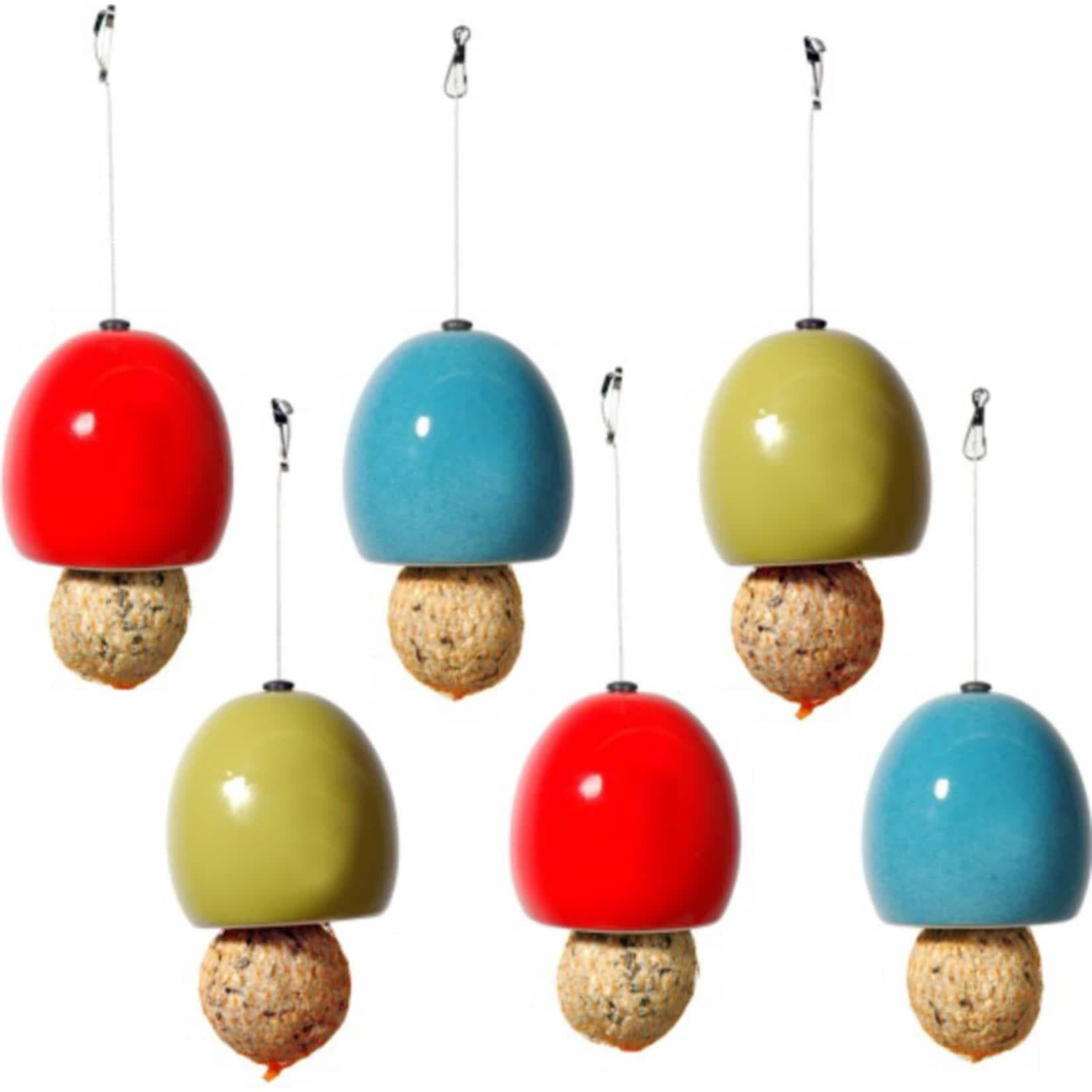 LUXUS-VOGELHAUS Keramik-Knödelhalter 6er Set