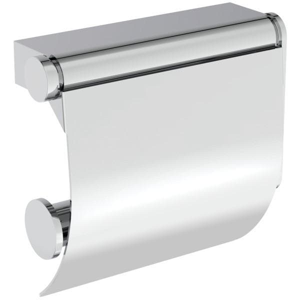 Ideal Standard CONNECT Toilettenpapierhalter Chrom mit Deckel