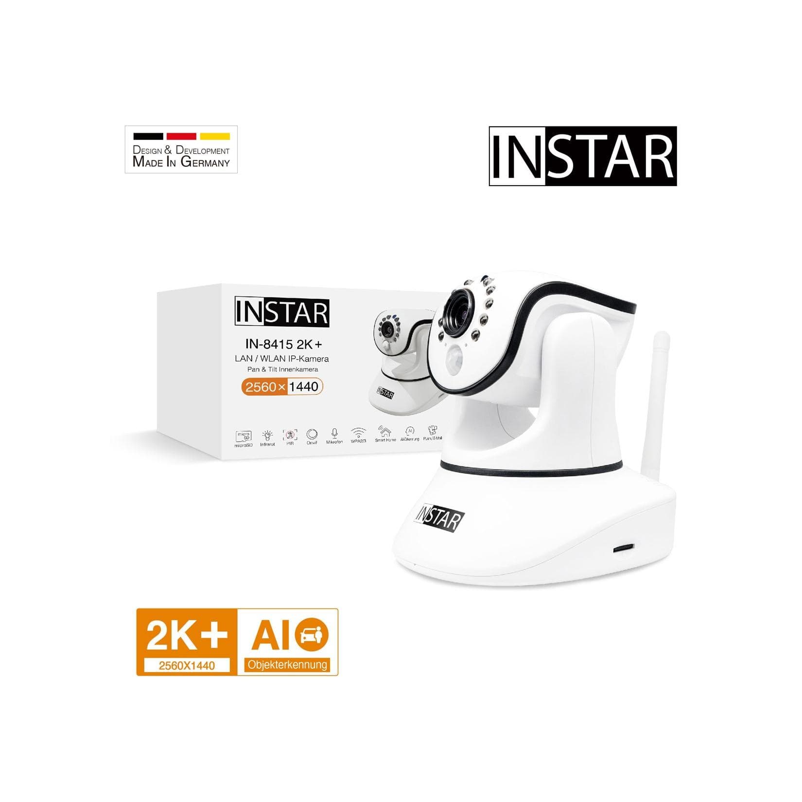 INSTAR IN-8415 2K+ Innenkamera Weiß