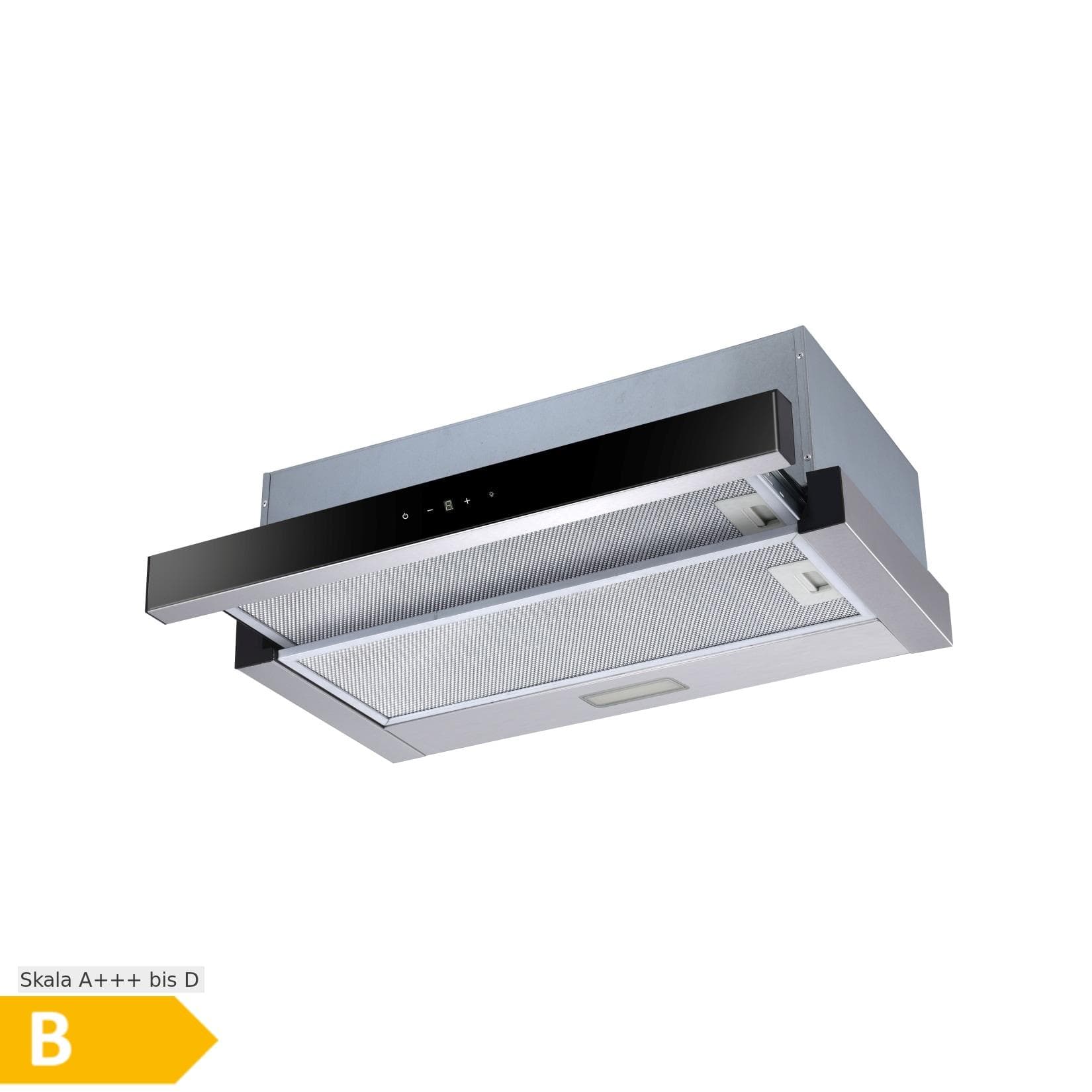 PKM Einbau-Dunstabzugshaube FS2-60BBGTY Ausziehbar LED-Beleuchtung