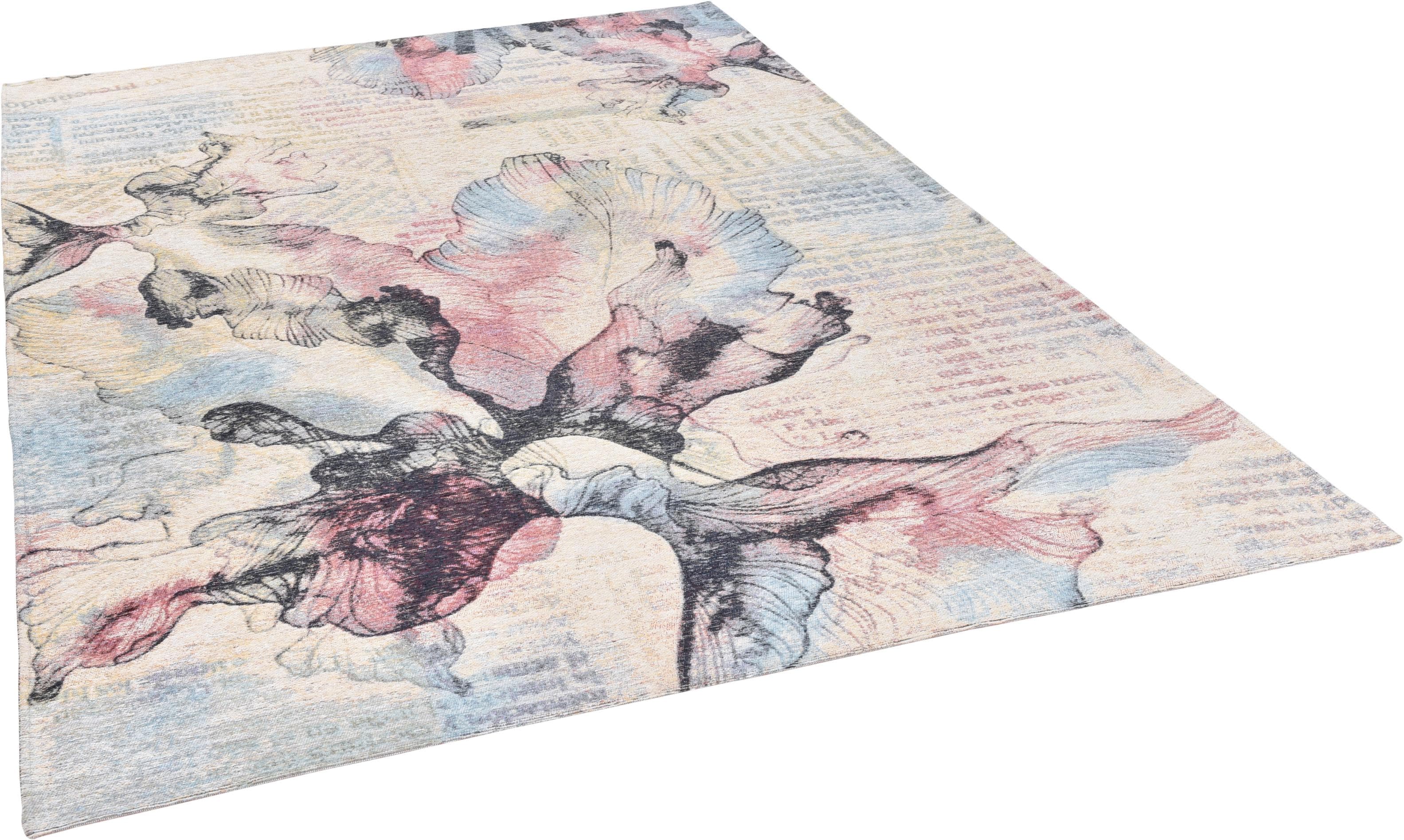 Teppich GINO FALCONE Cosima-108 Bunt Blumen Jacquard