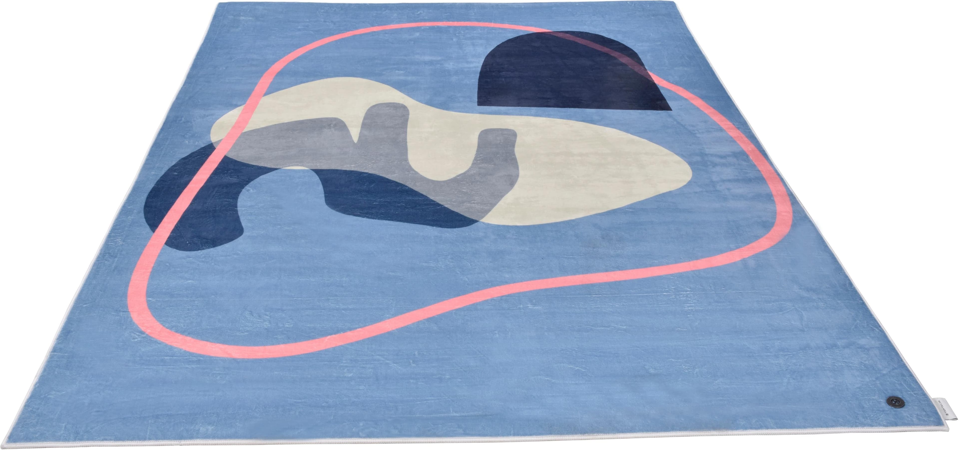 TOM TAILOR HOME Teppich Shapes - FIVE: Modernes Design mit Kurzflor