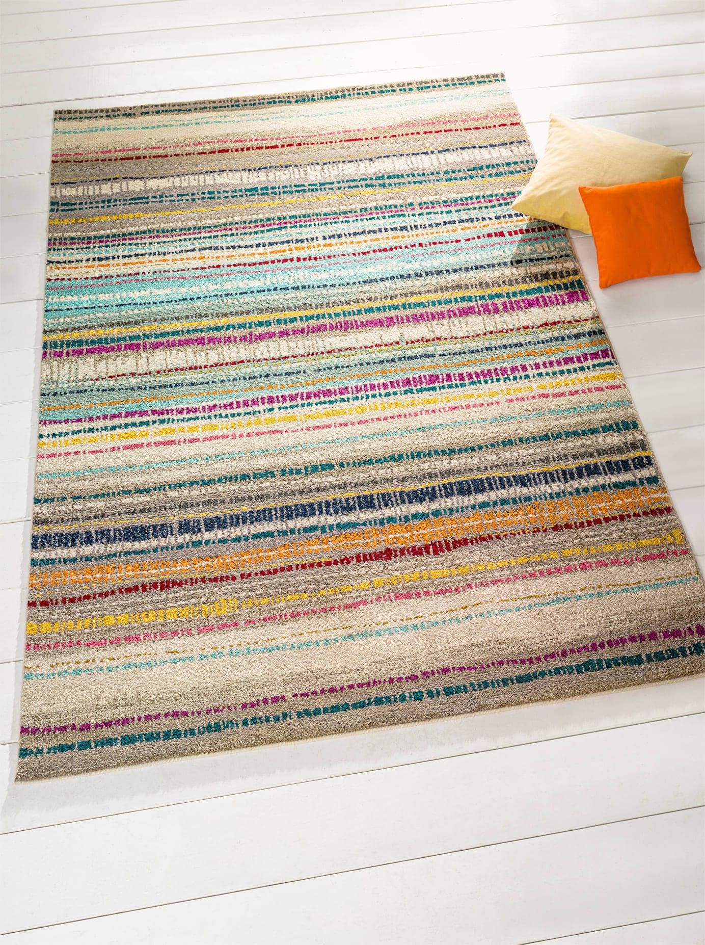 HEINE HOME Teppich Gr. 3 Bunt Gemustert