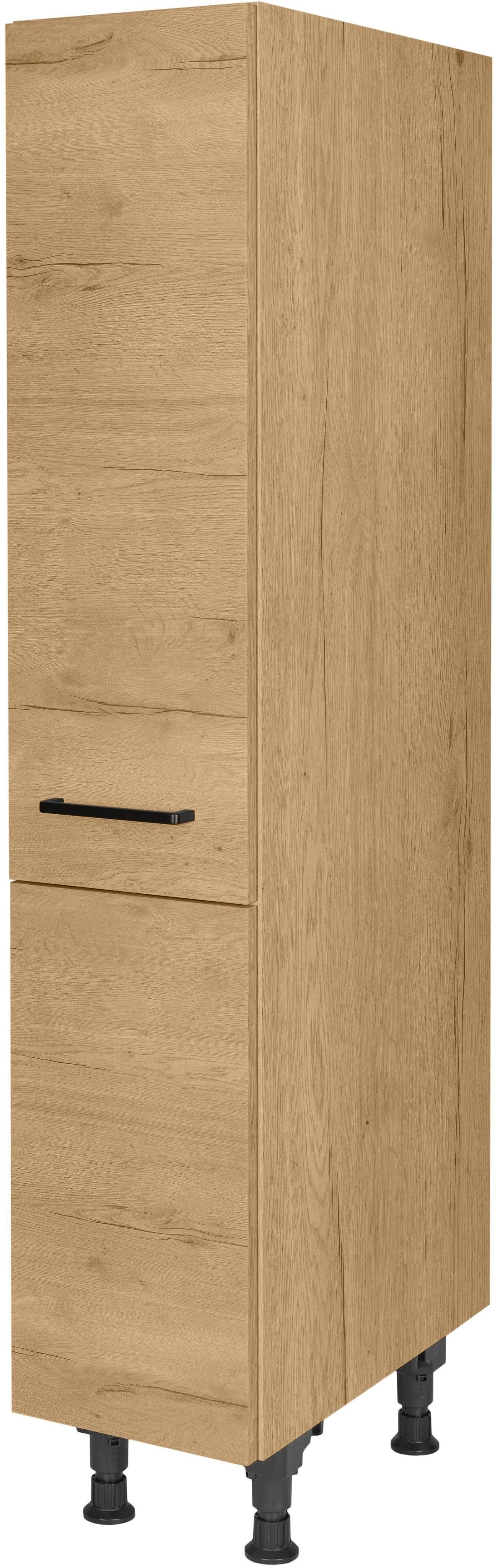 Apothekerschrank NOBILIA Structura 4 Einhängekörbe 30 cm Eiche