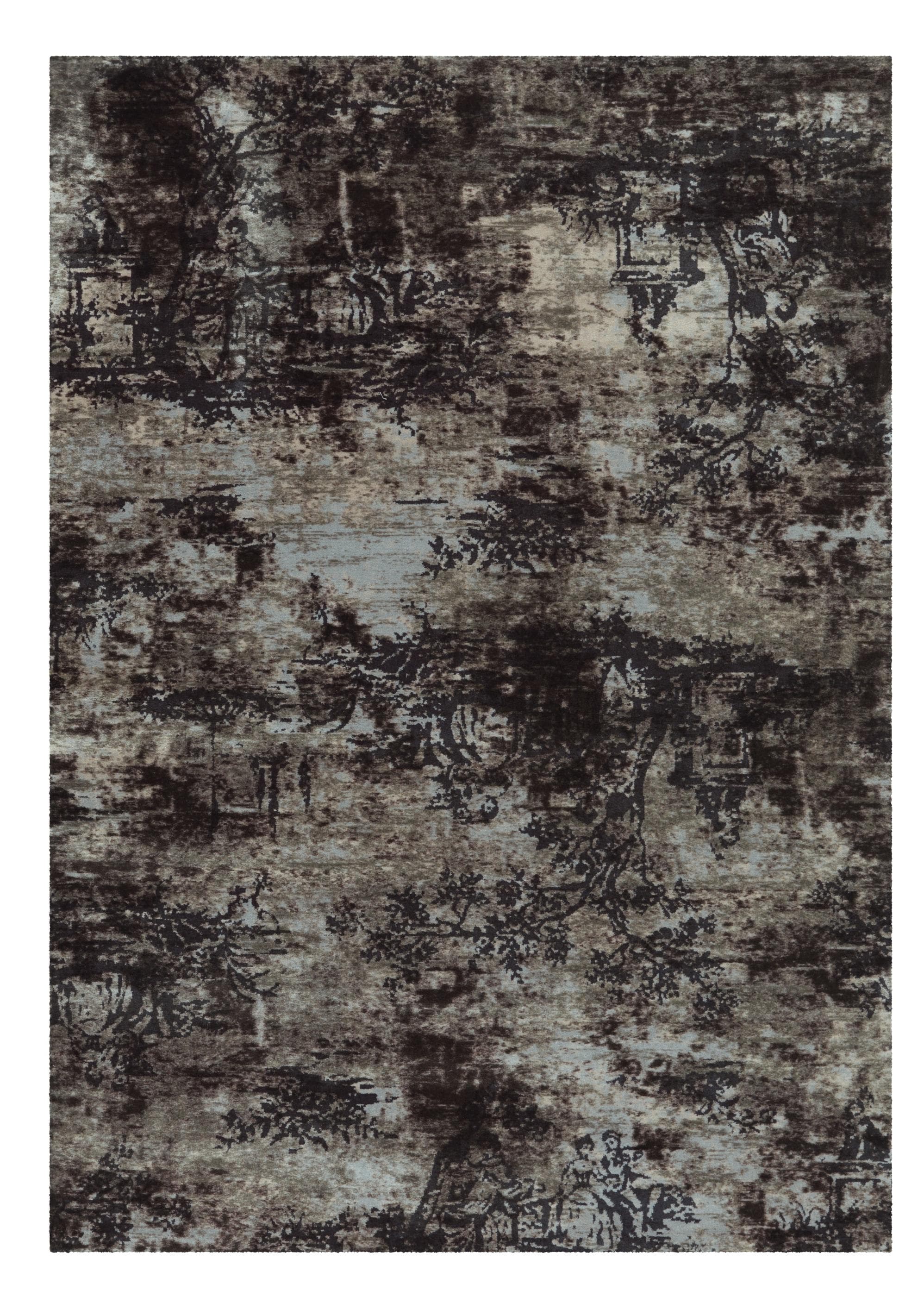 Arte Espina Vintage Teppich Taupe 170x240 cm Kurzflor