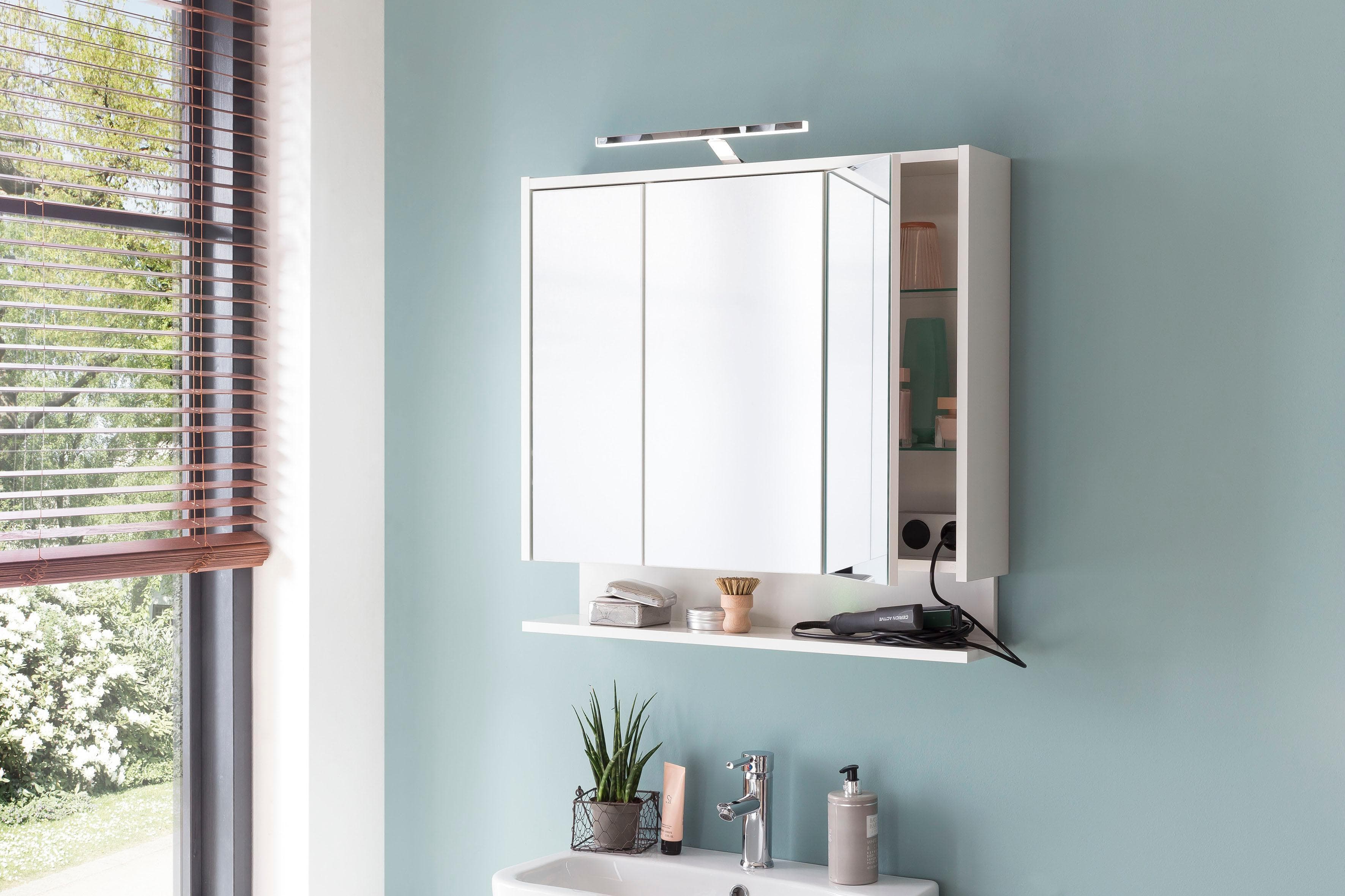 INOSIGN Spiegelschrank Weiß Modern