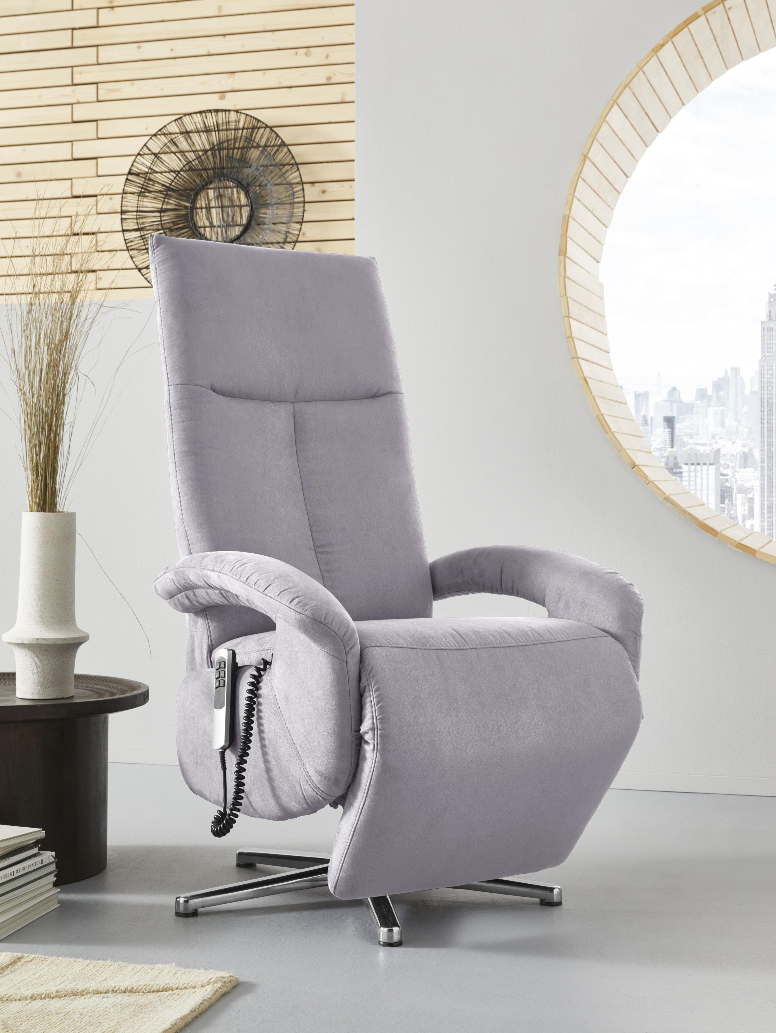 SIT & MORE TV-Sessel Tycoon mit Kopfteilverstellung und 360° Drehfunktion
