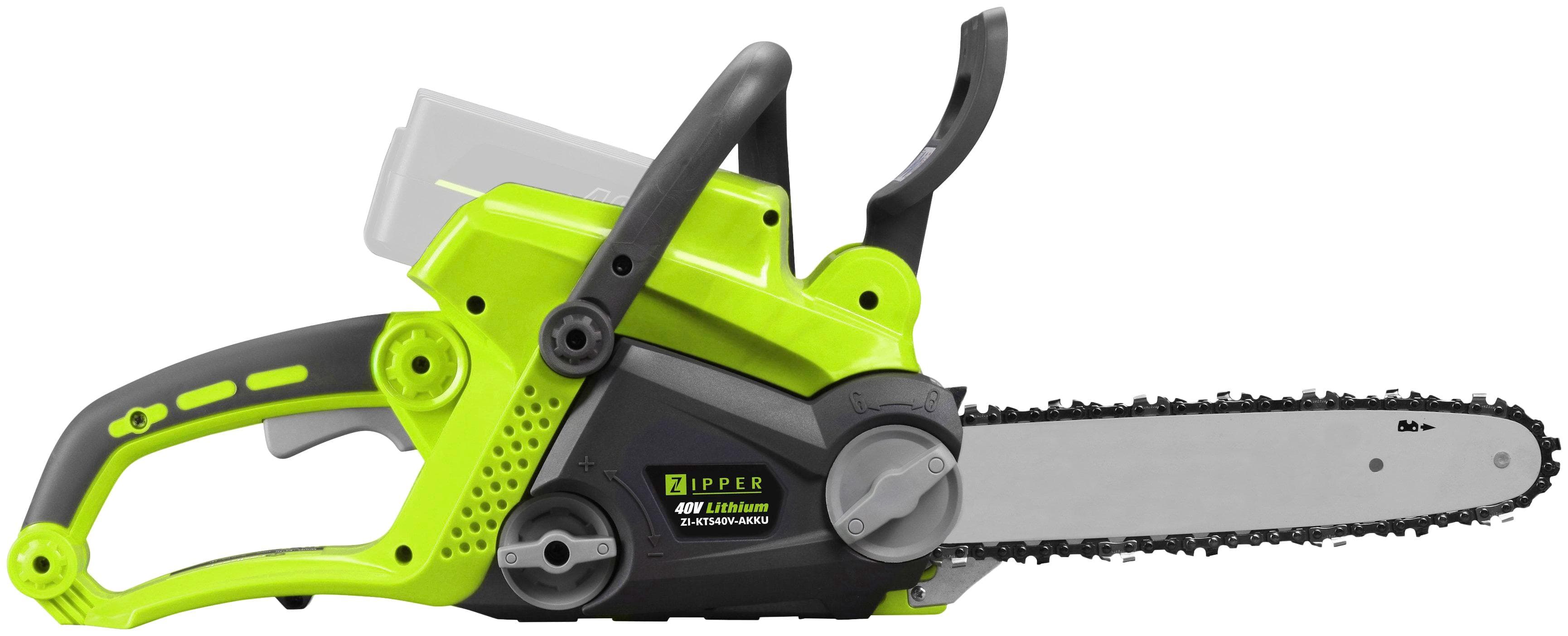 Akku-Kettensäge ZIPPER ZI-KTS40V-AKKU Grün 40V