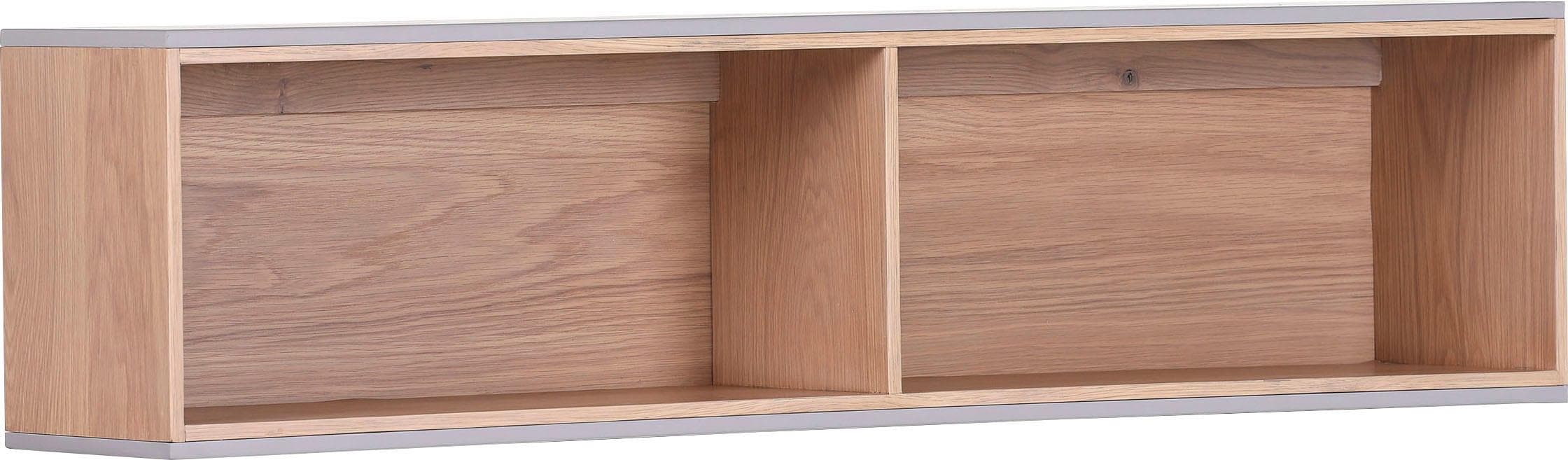 GUTMANN FACTORY Wandregal Omaha Beige Natur 2 Fächer