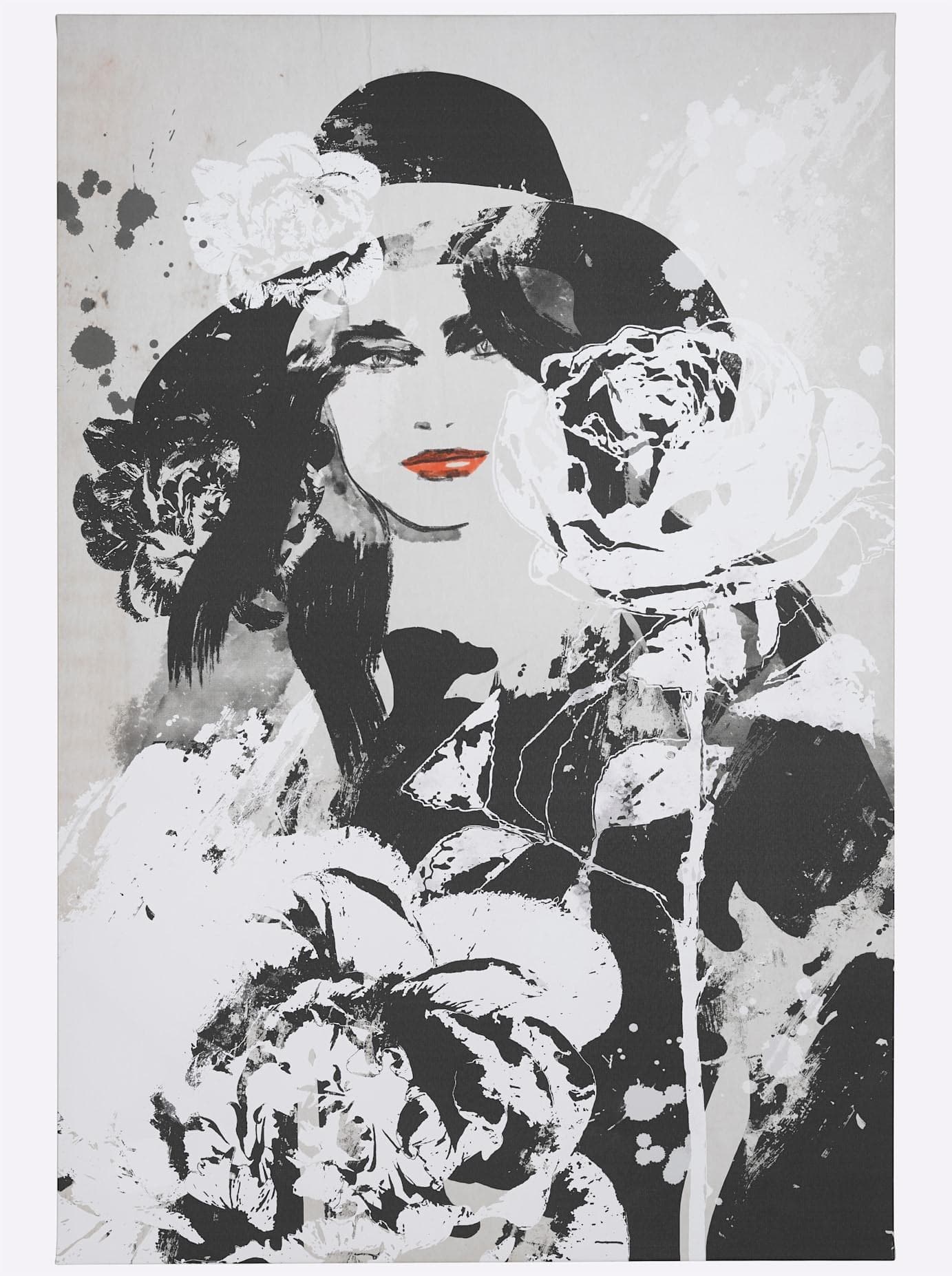 HEINE HOME Kunstdruck Schwarz-Weiß