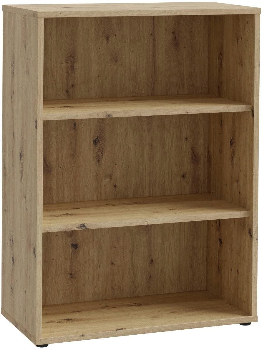 Offenes Aktenregal mit 3 Fächern - Artisan Eiche Dekor