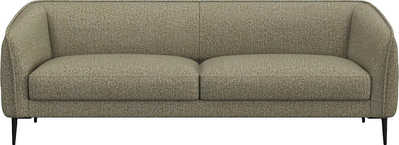 FLEXLUX Belle 3-Sitzer Sofa Skandinavisch Grün