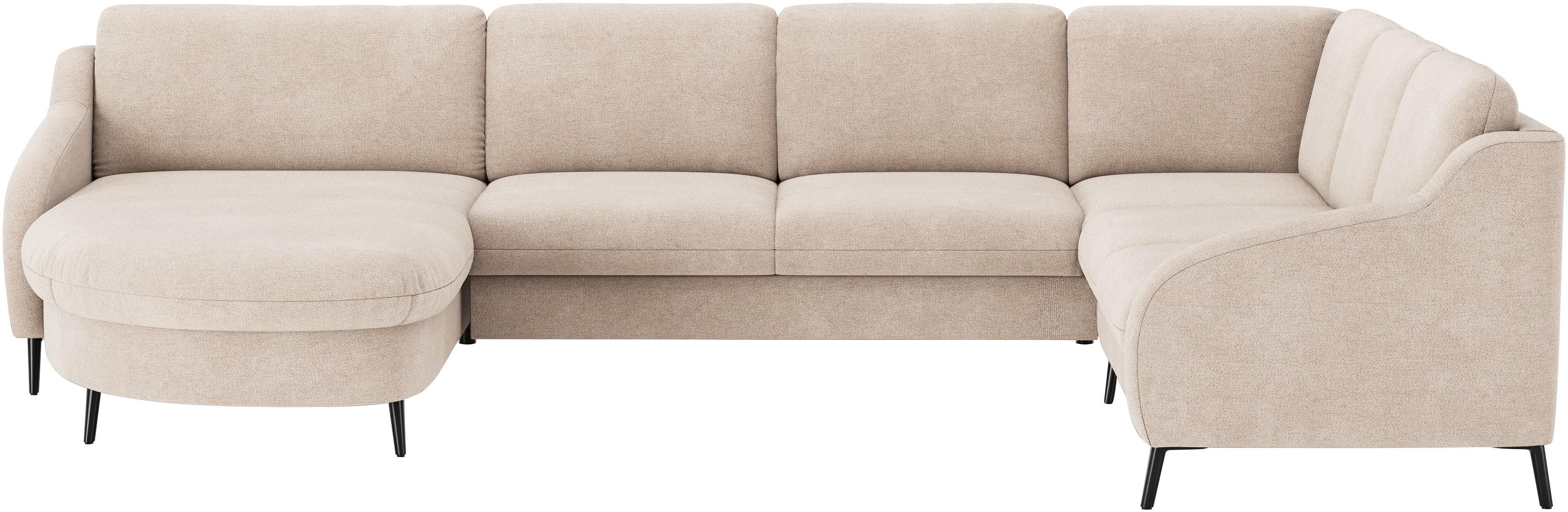 SIT & MORE Wohnlandschaft Soul U-Form Beige