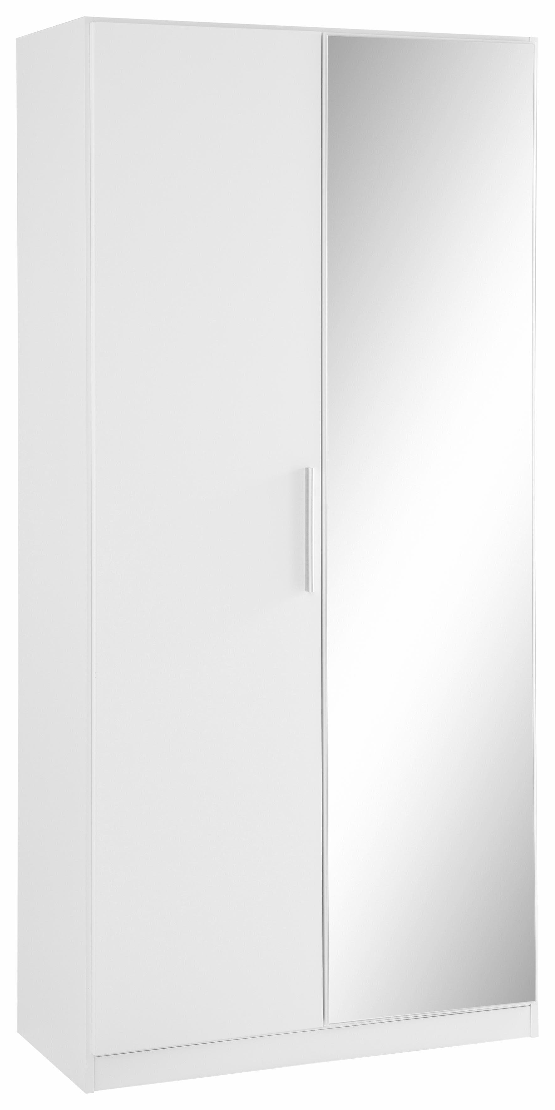 Rauch MINOSA Garderobenschrank Weiß 2-Türig