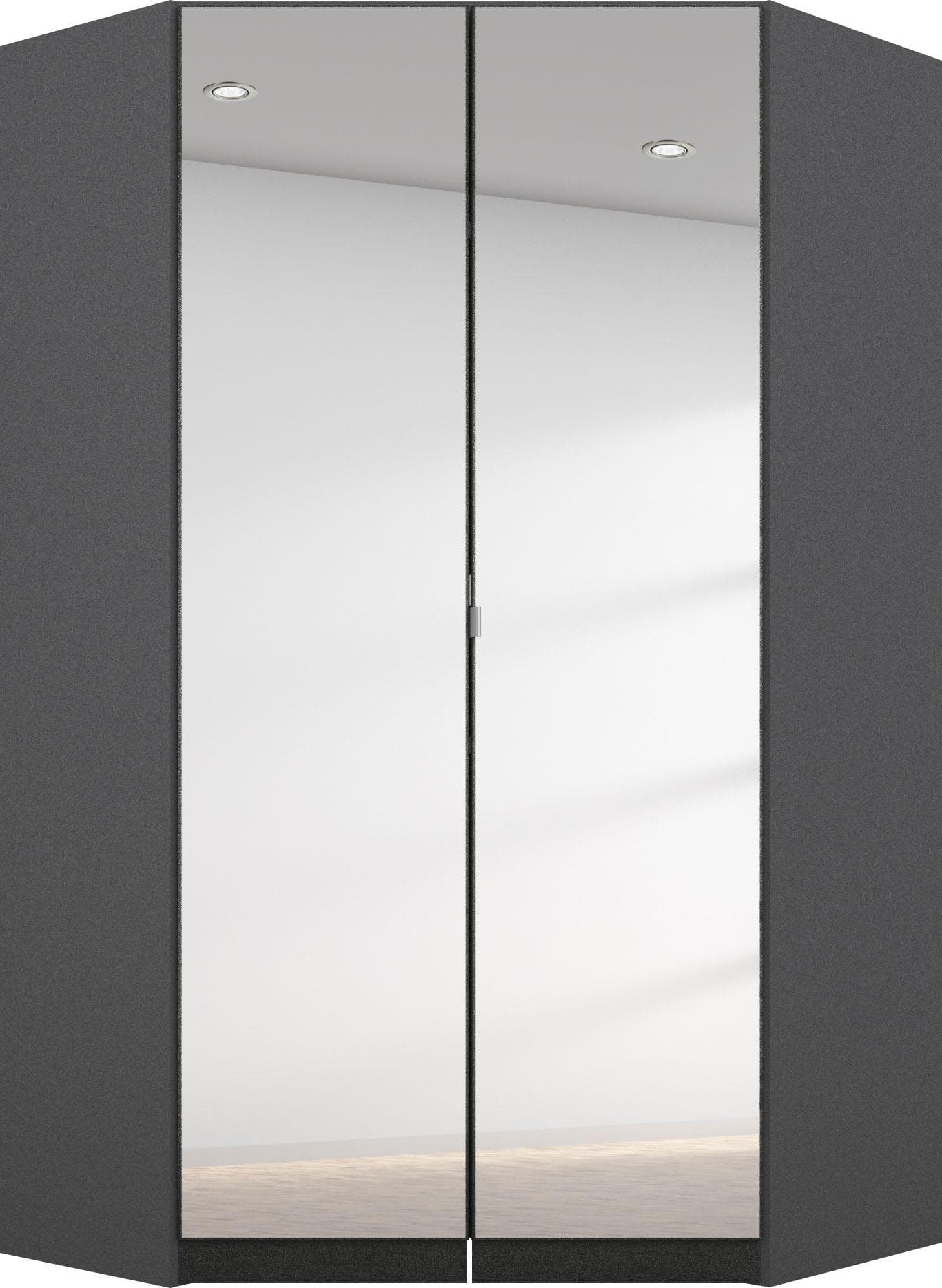 Rauch HOMBURG Eckkleiderschrank mit Spiegeltüren