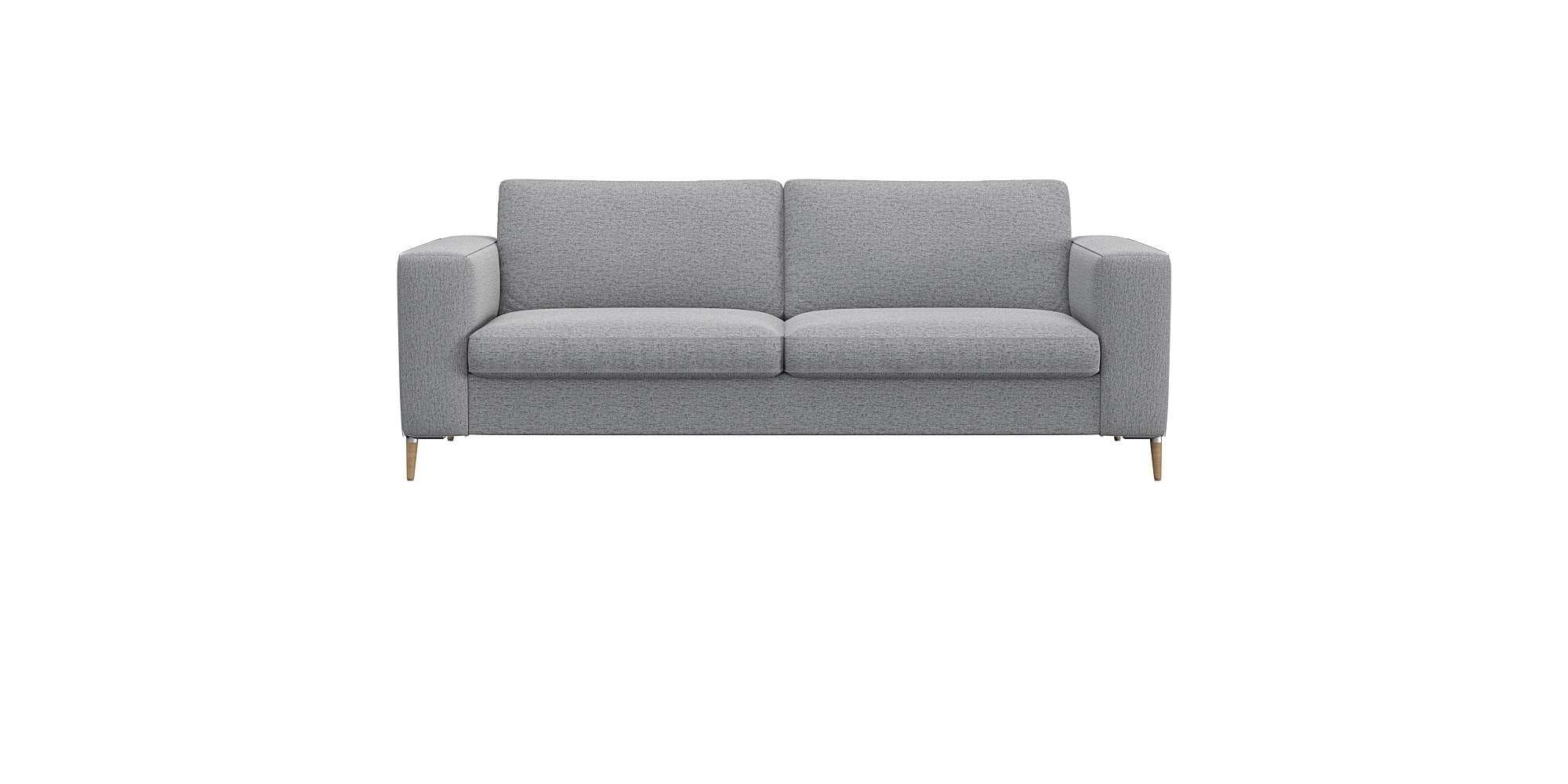 FLEXLUX Fiore Sofa 2,5-Sitzer Grau Skandinavisches Design