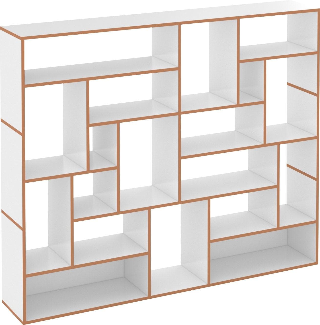 TOJO Mehrzweckregal Hanibal Med Weiß Modern