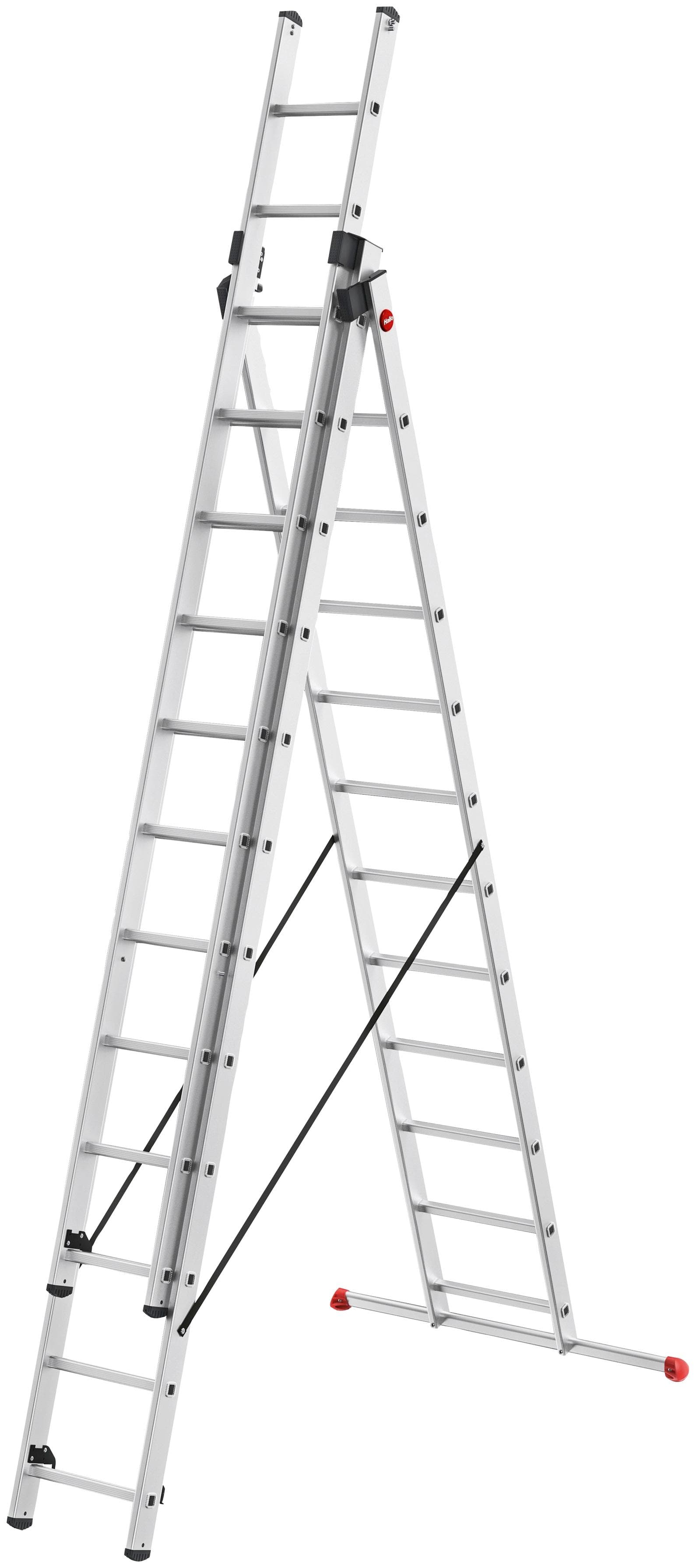 Hailo Vielzweckleiter HobbyStep combi Aluminium