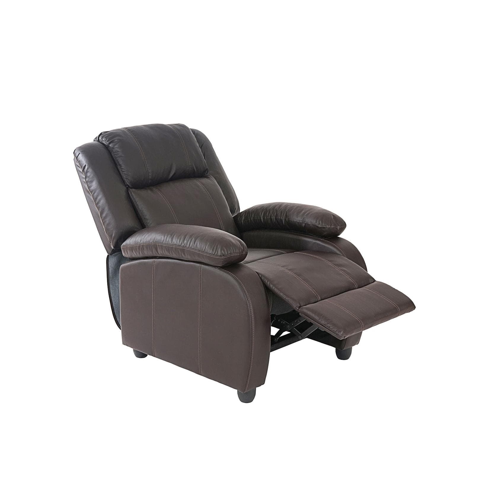 MCW Fernsehsessel Relaxsessel Liege Sessel Glasgow Kunstleder Coffee