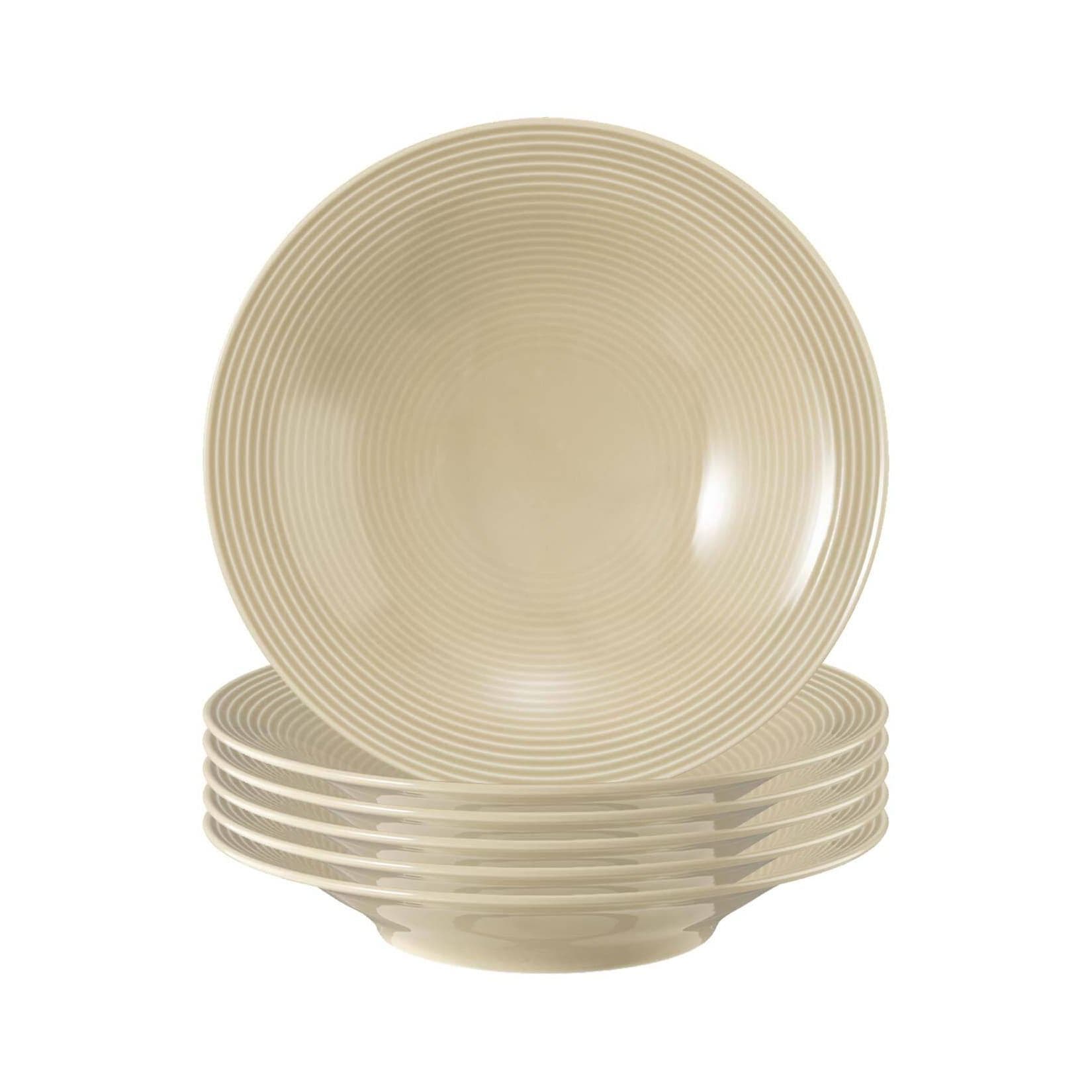 Seltmann Weiden Suppenteller Beat Color Glaze 6er Set