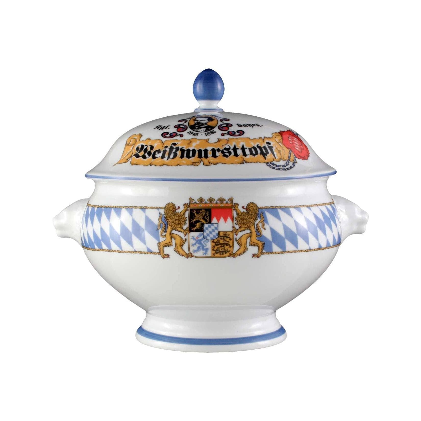 Seltmann Weiden Terrine Compact Bayern Löwenkopf 3l