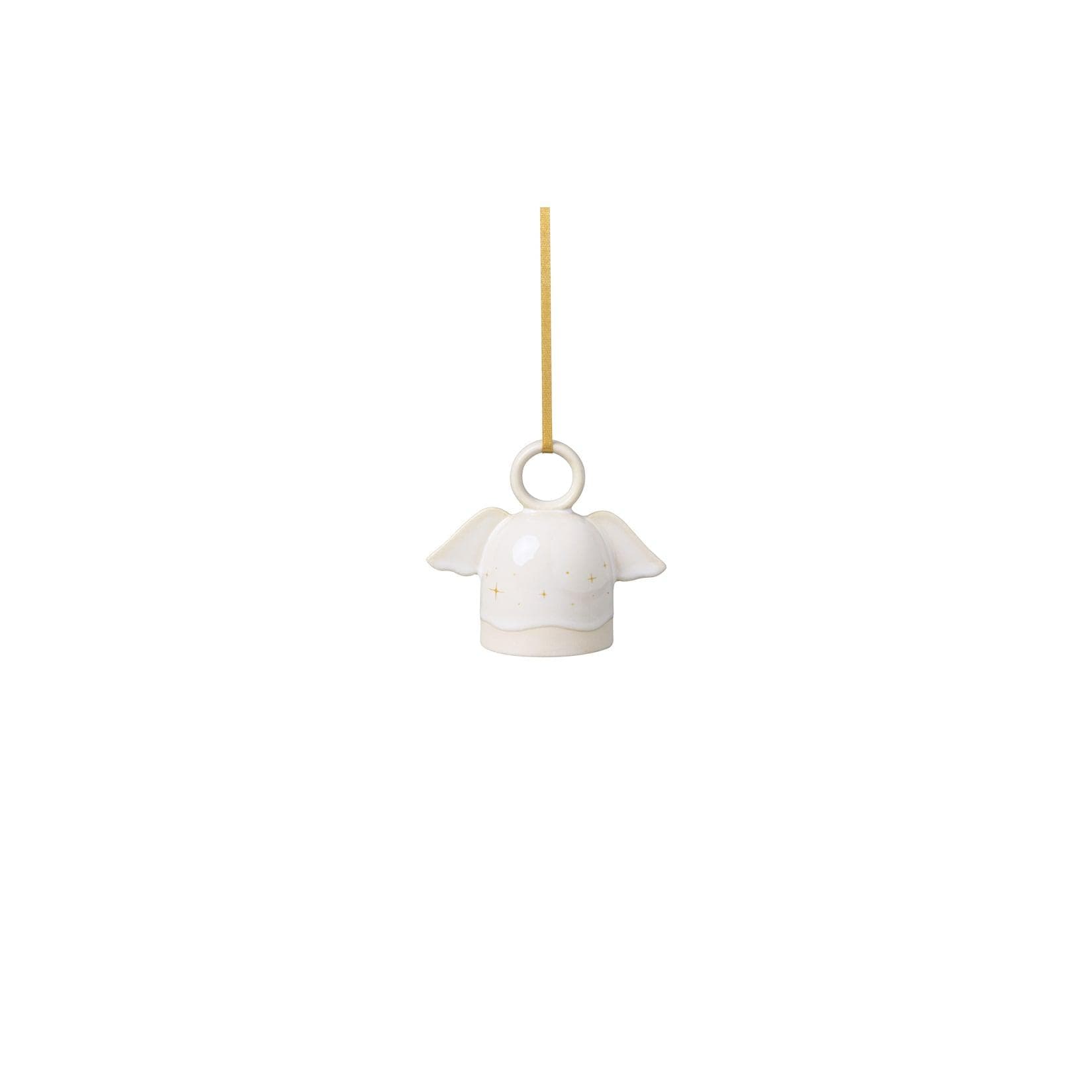 Weihnachtsfigur Ornament Engel Winter Glow beige like. by Villeroy & Boch