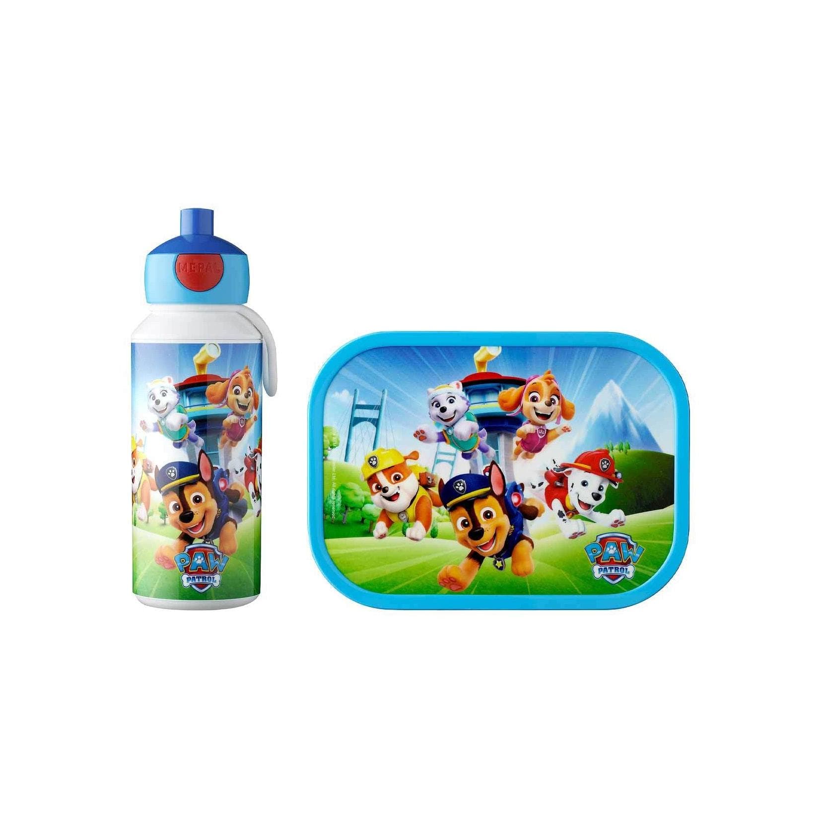 Mepal Pausenset Campus Paw Patrol Pups Hellblau Kunststoff 2-teilig