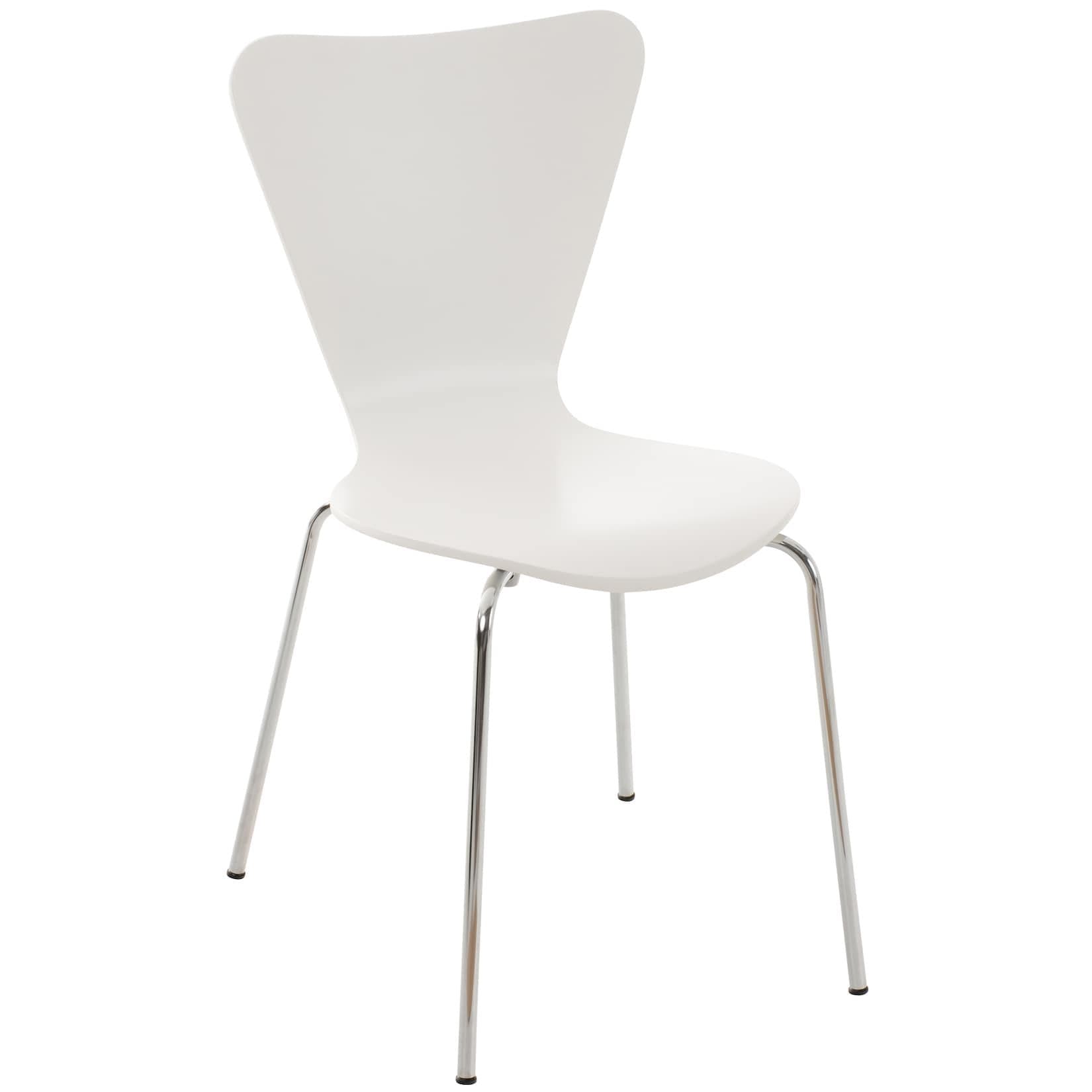 CLP Stapelstuhl Calisto I - Holz & Metall - Eiche/Walnuss