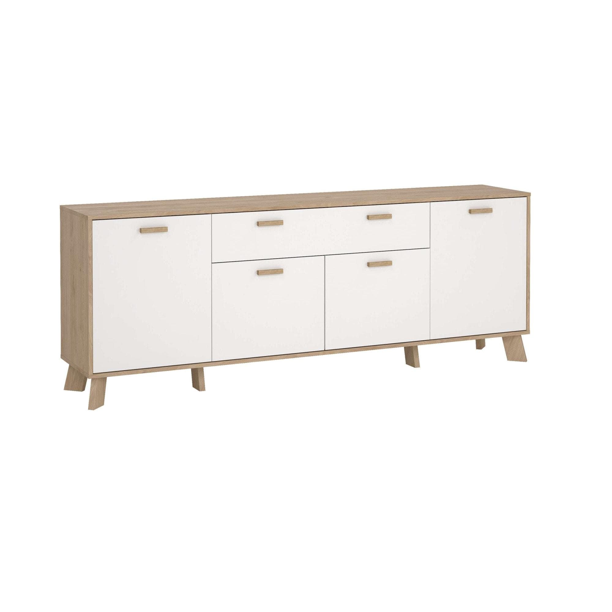 Sideboard mit Stauraum & Schubladen - 4 Türen, 2 Schubladen