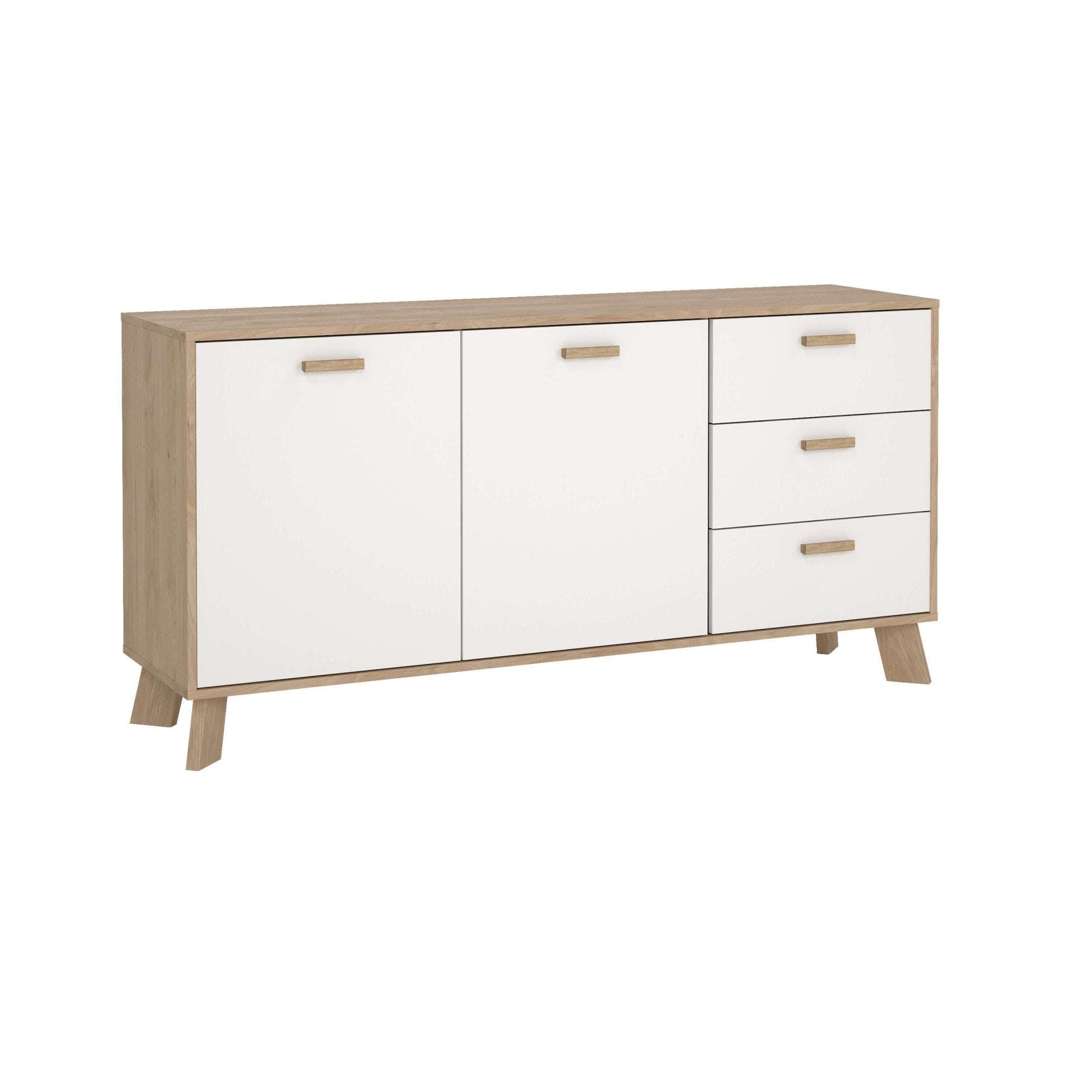 Praktisches Sideboard mit 2 Türen & 3 Schubladen