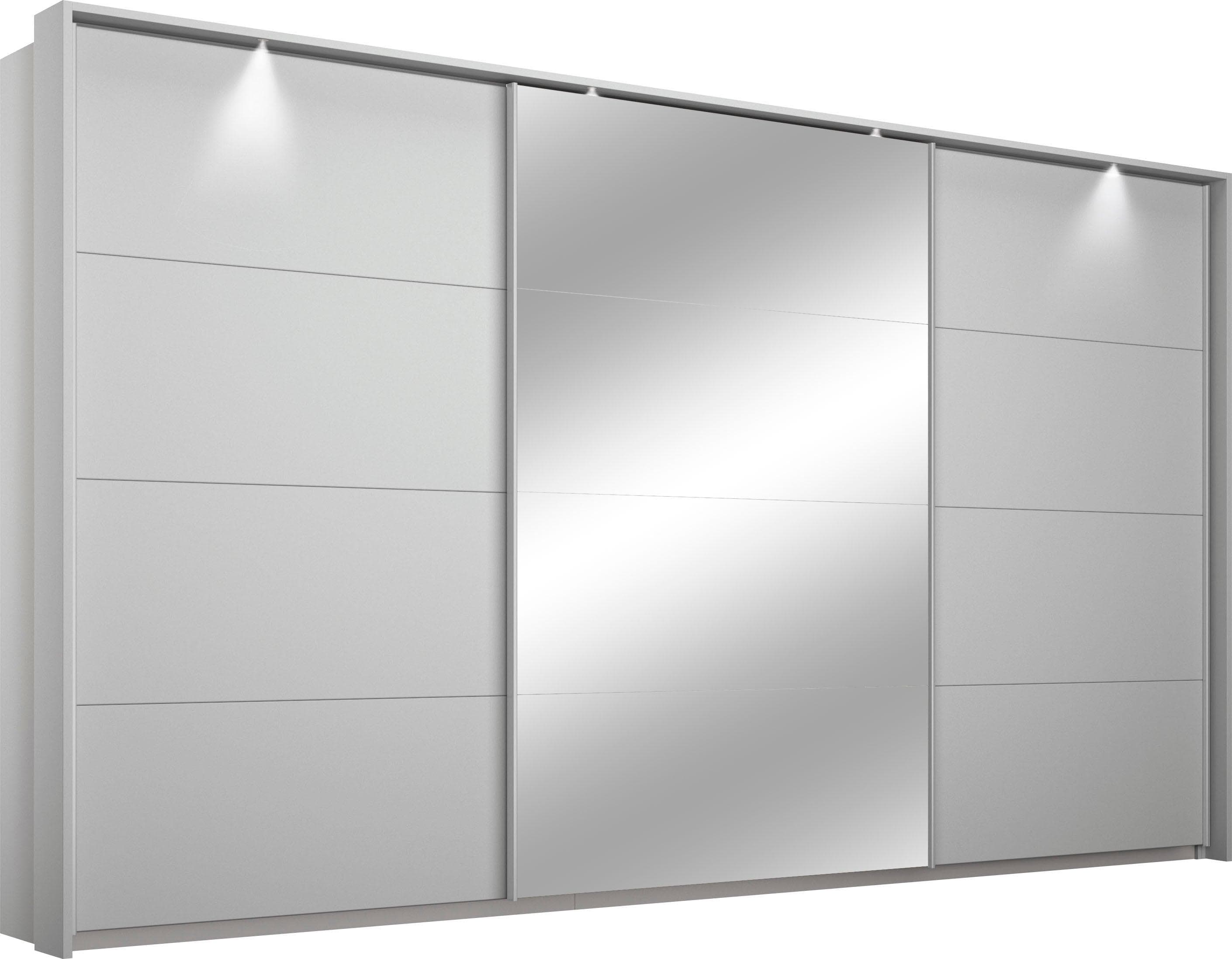 Schwebetürenschrank mit hochwertiger Ausstattung