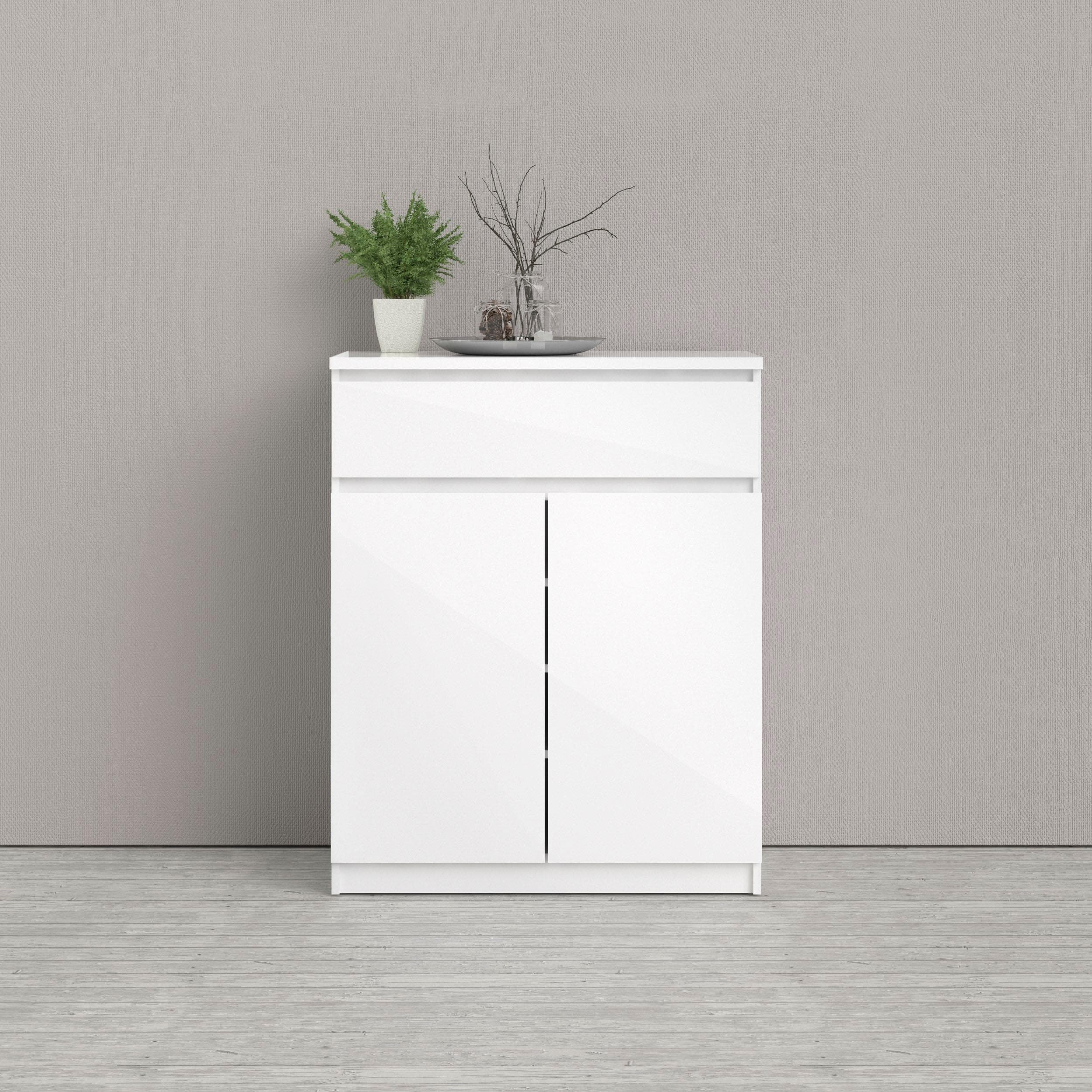 Sideboard mit 2 Türen & Schublade - Praktische Aufbewahrungslösung