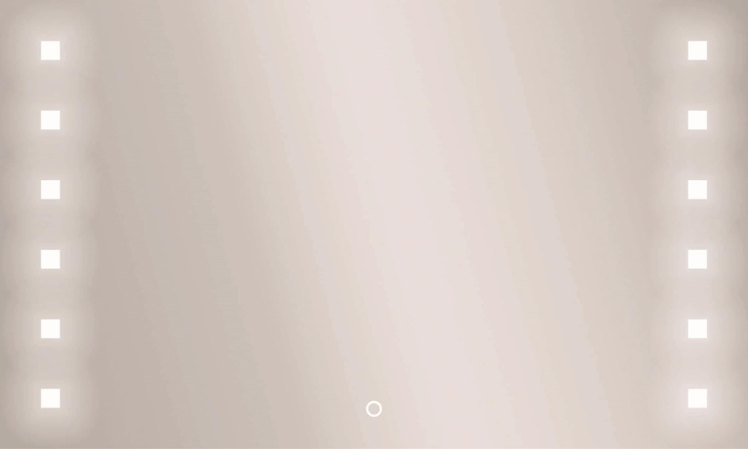 LED-Lichtspiegel JOKEY Capella III Silber 90x60 cm