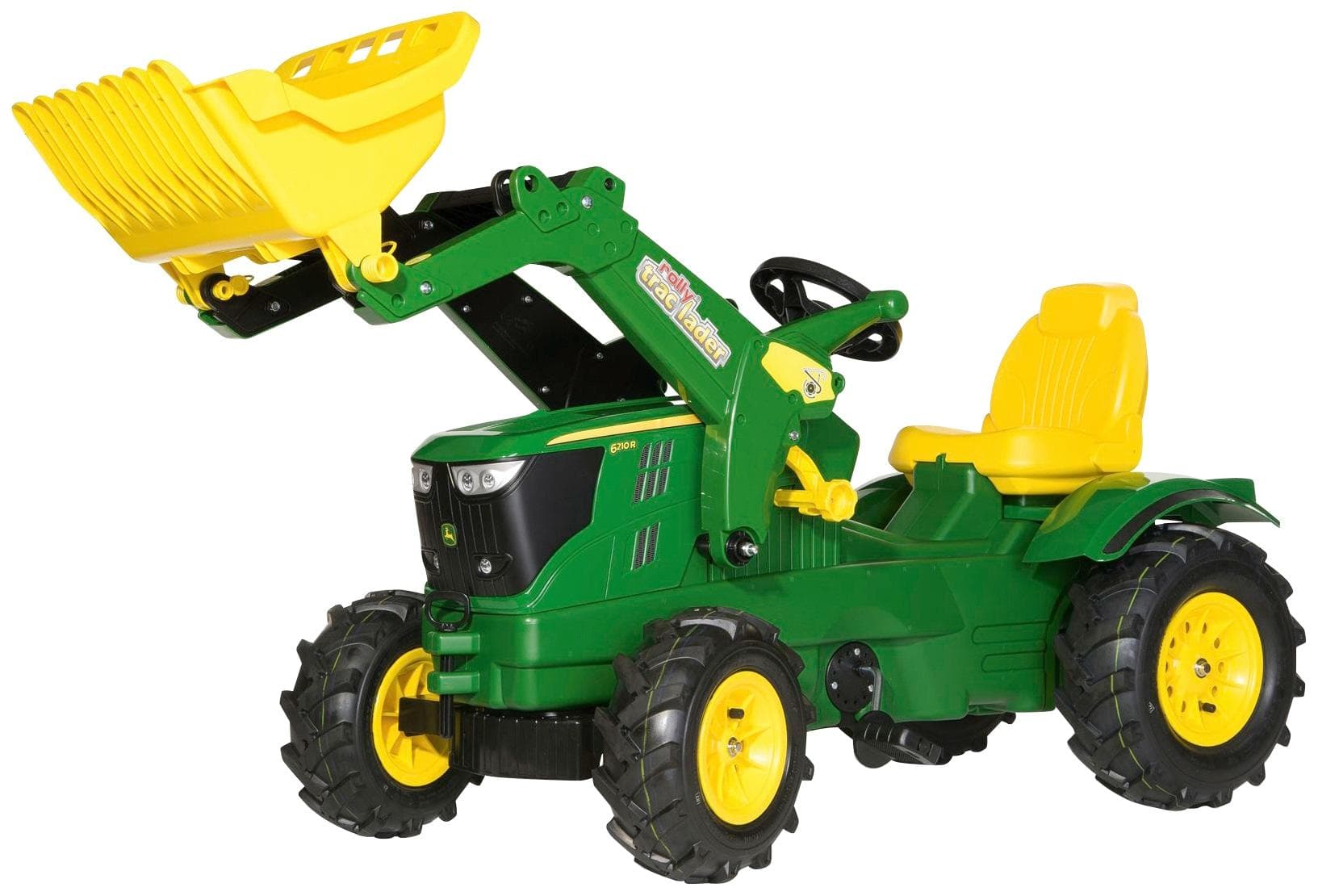 Tretfahrzeug ROLLY TOYS John Deere 6210R grün