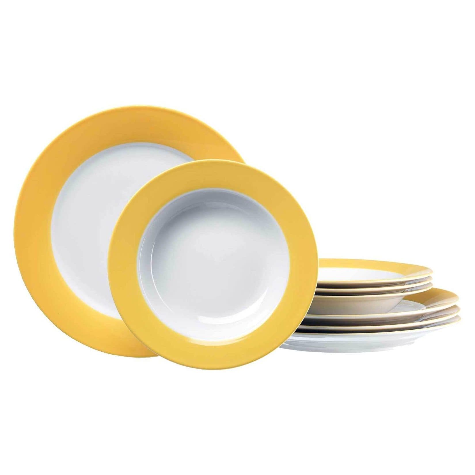 Ritzenhoff & Breker Tafelservice Doppio 8er Set Buntes Dekor